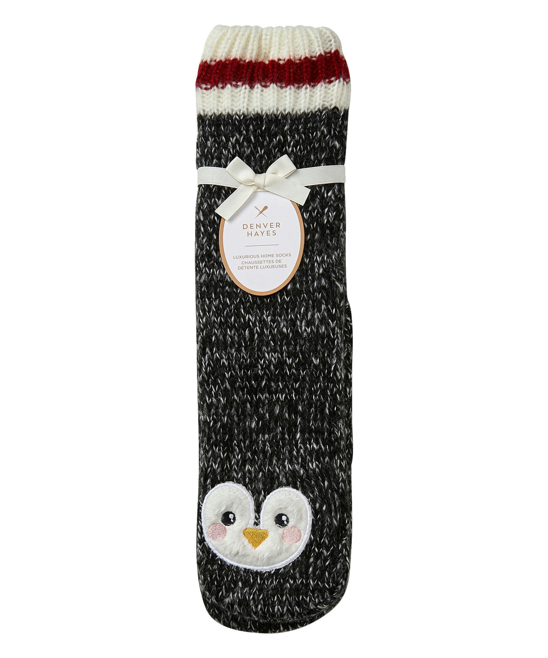 Denver Hayes Women's Sherpa Lined Critter Lounge Socks