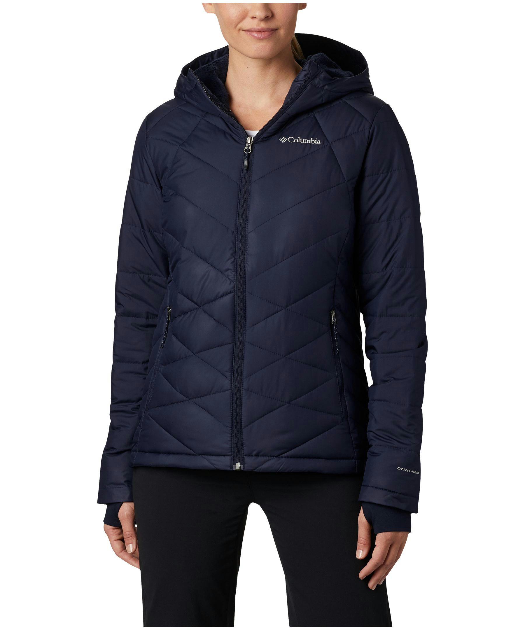 Columbia Women's Heavenly Omni-Heat Water Resistant Insulated Hooded Jacket