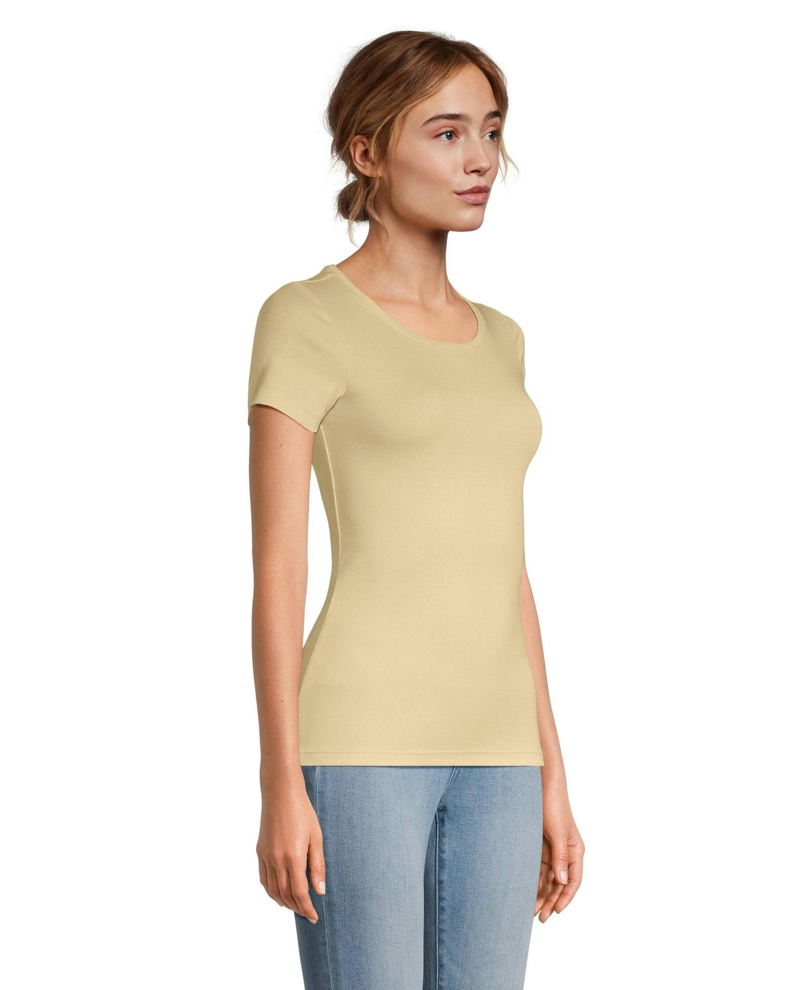 Denver Hayes Women's Fitted Scoop Neck T Shirt