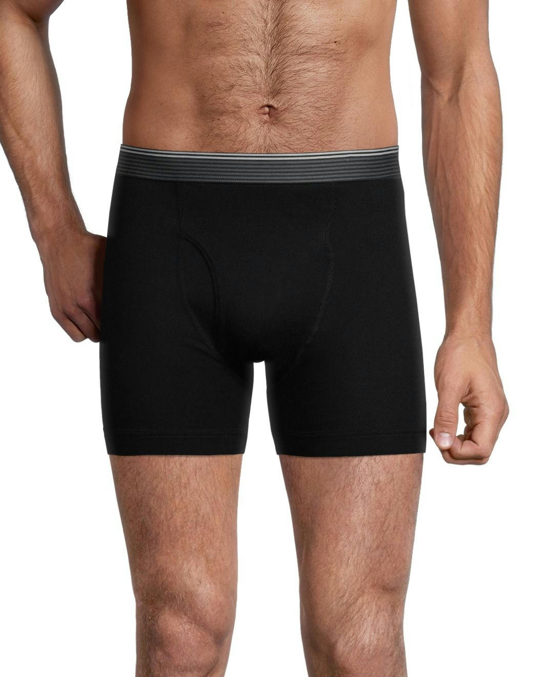 Denver Hayes Men's 4 Pack Classic Boxer Briefs Underwear