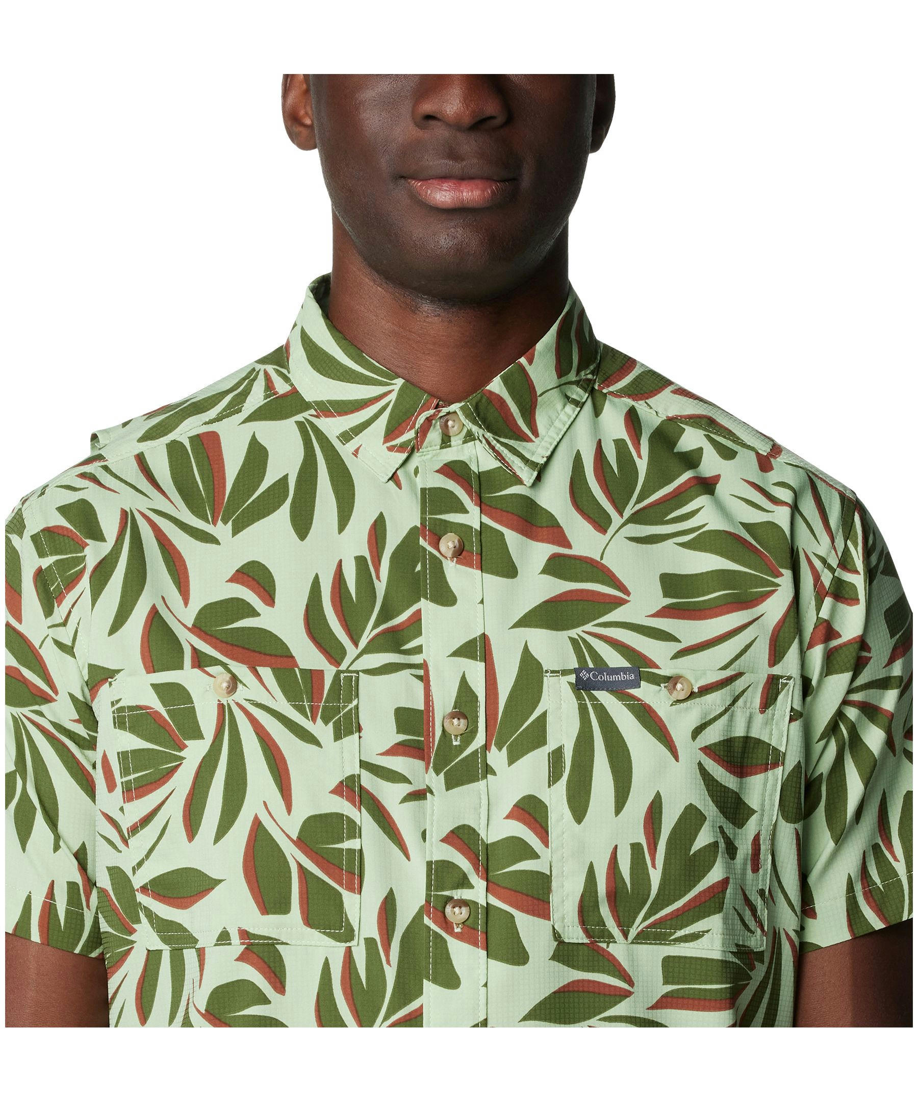 Columbia Men's Utilizer Omni-Shade™ Short Sleeve Printed Shirt