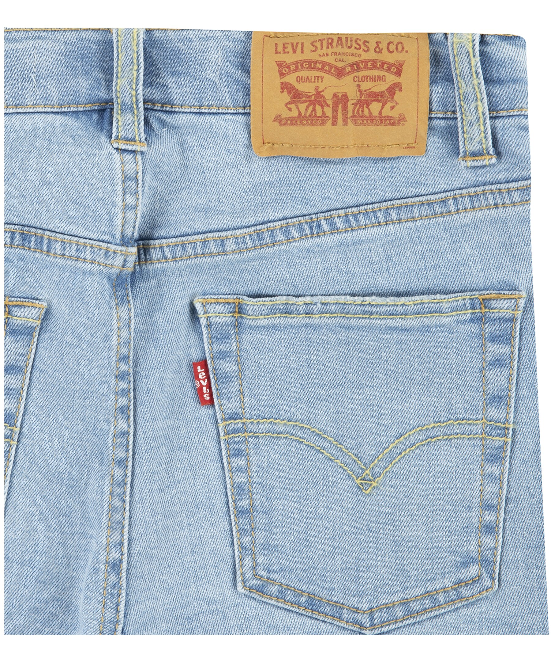 Youth Unisex 501 Mid Rise Denim Jean Shorts