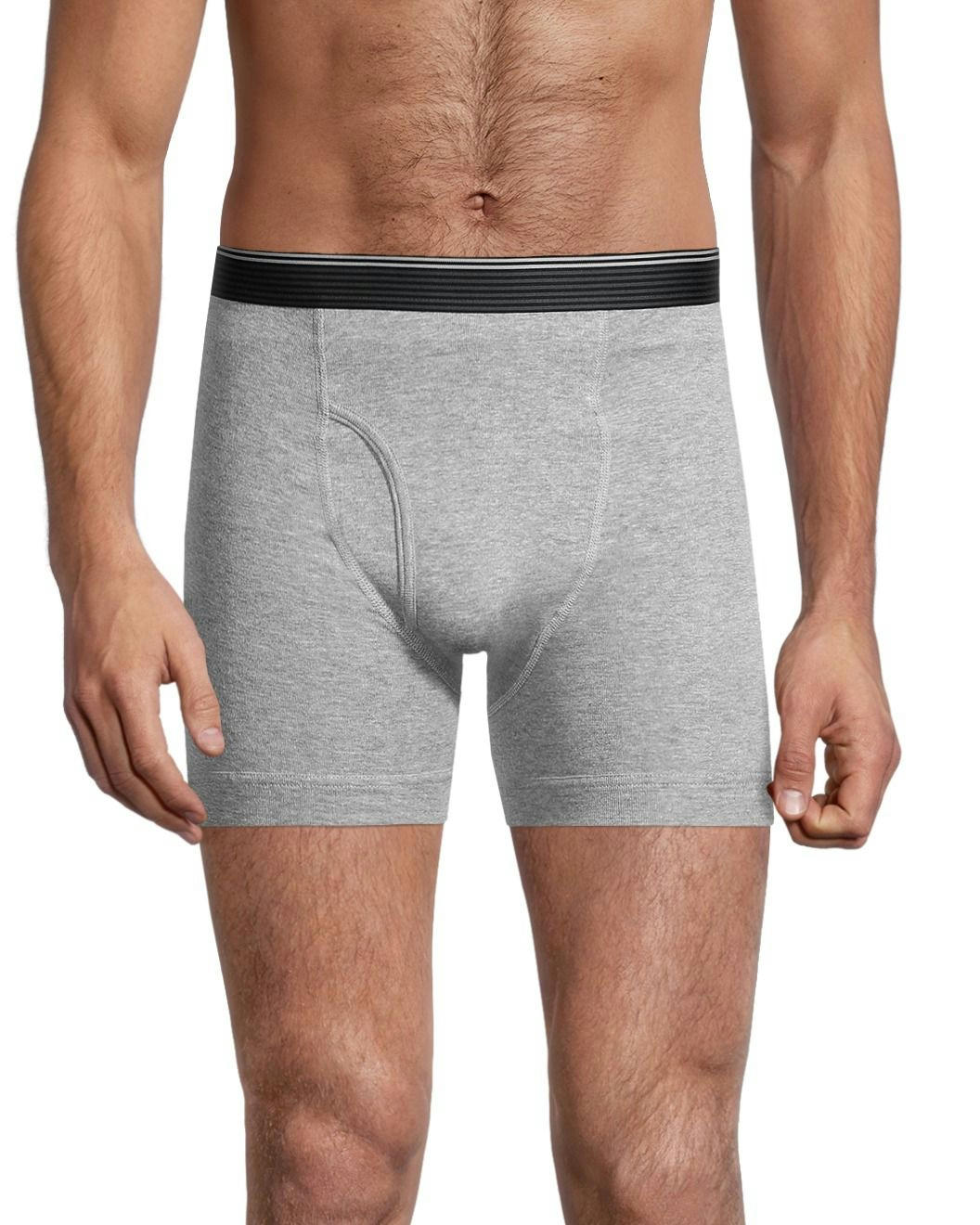 Denver Hayes Men's 4 Pack Classic Boxer Briefs Underwear