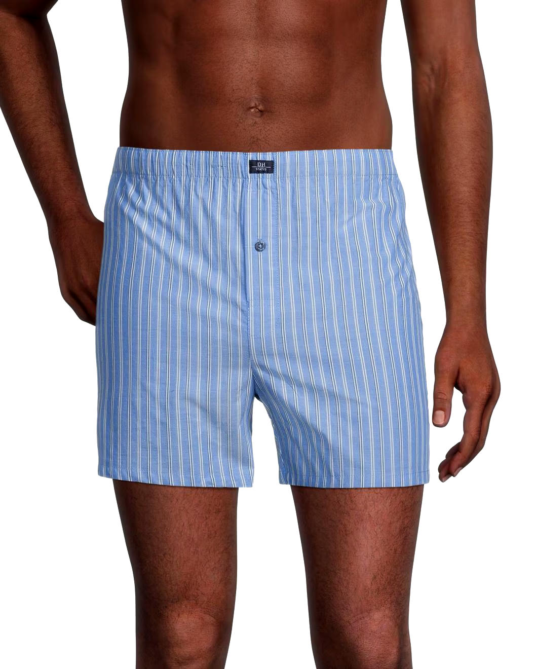 Denver Hayes Men's 2 Pack Woven Boxer