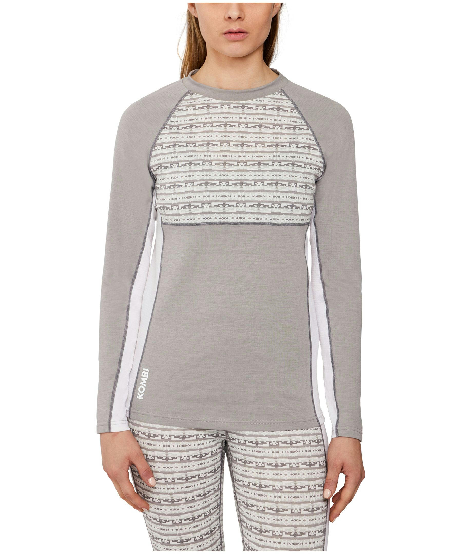 Kombi Women's B2 Merino Blend Crew Neck Baselayer Top