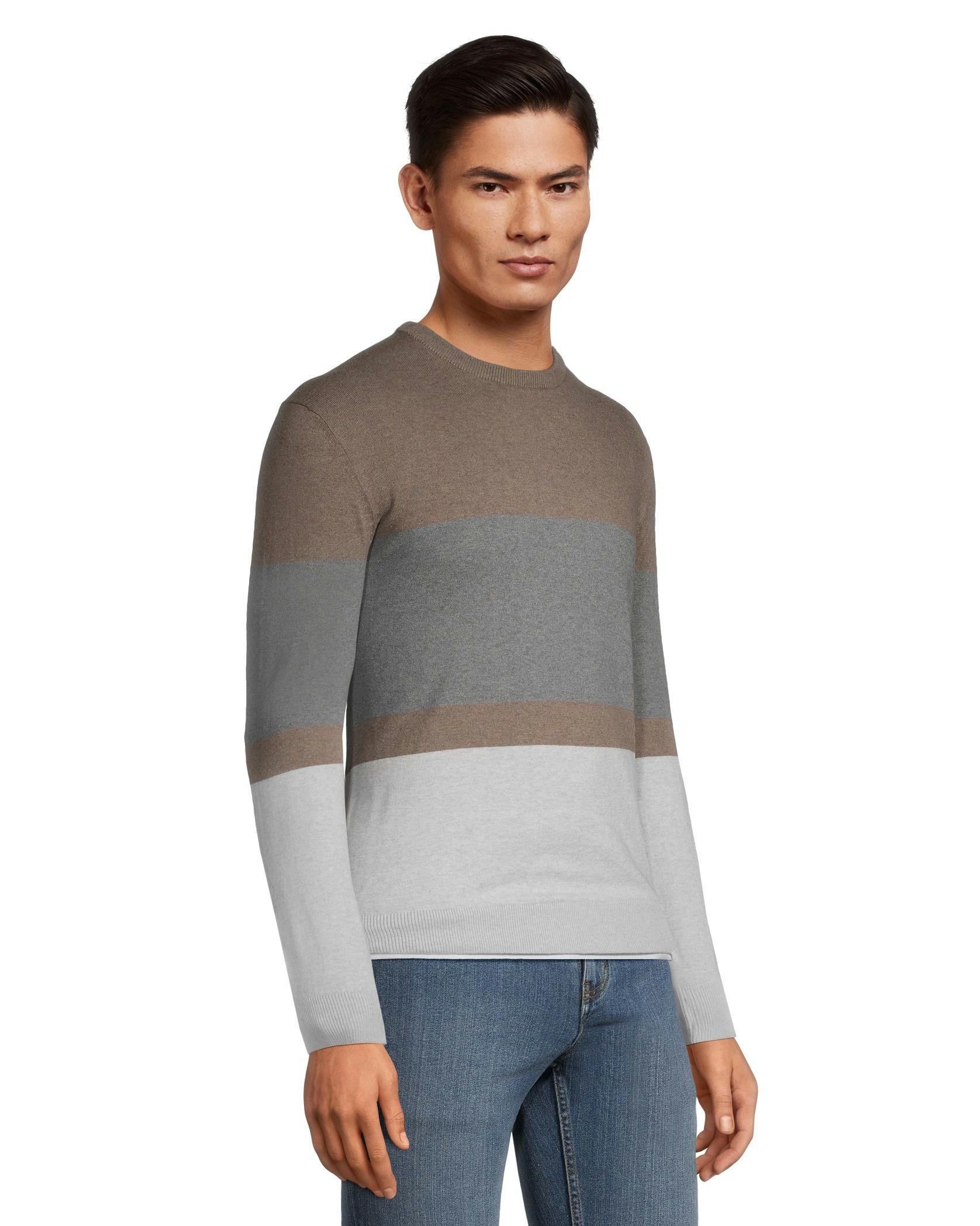 Denver Hayes Men's Soft Cotton Crewneck Sweater