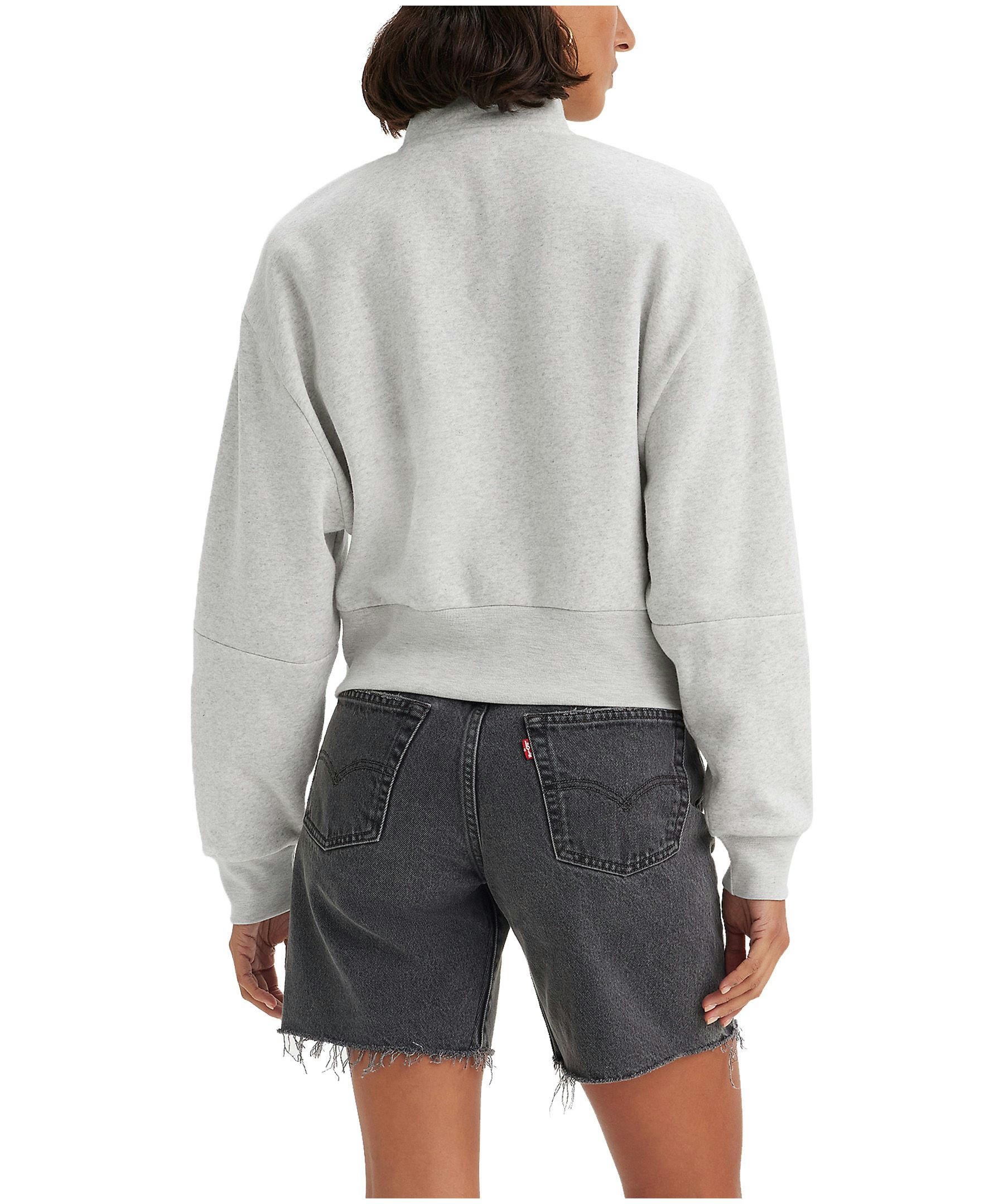 Levi's Women's Sara Standard Fit 1/4 Zip Pullover