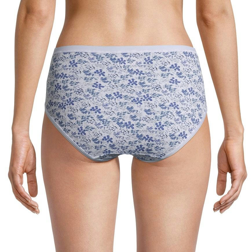 Denver Hayes Women's 2 Pack Perfect Fit Cotton Stretch Hi Cut Panty