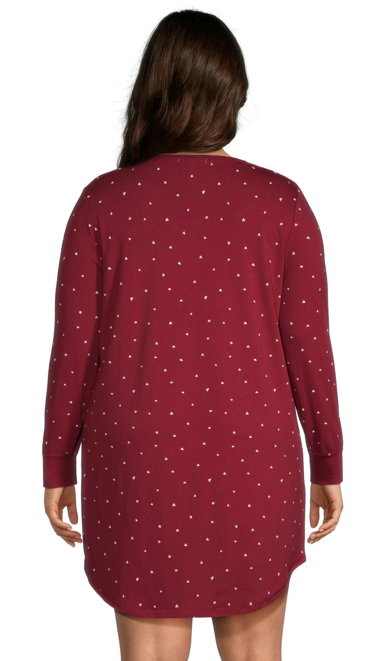 Denver Hayes Women's Jersey Henley Night Shirt