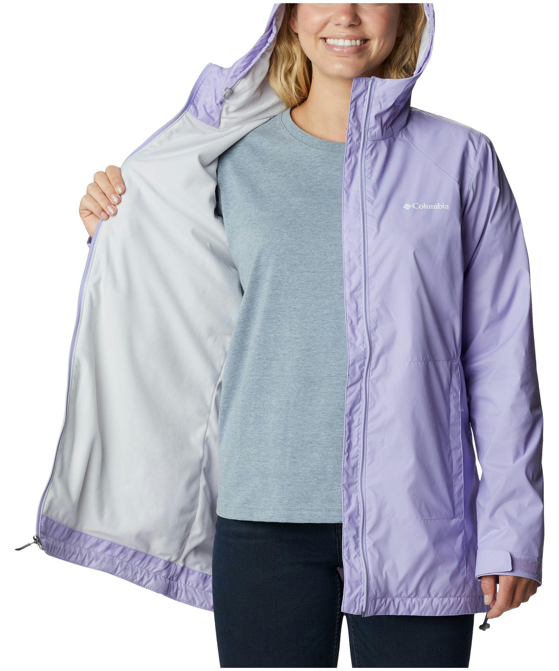 Columbia Women's Switchback Lined Long Rain Jacket