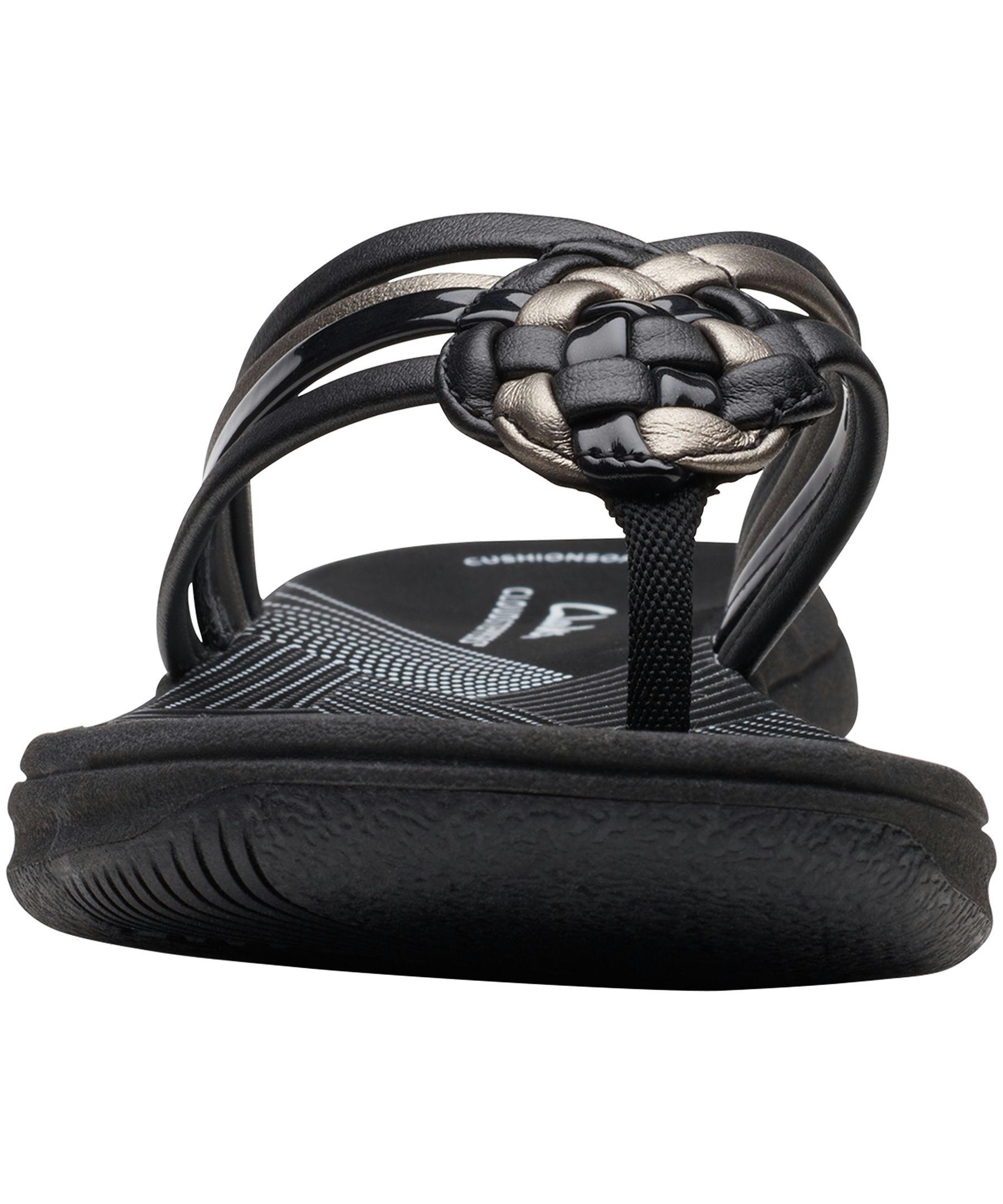 Clarks Women's Breeze Coral Cloudstepper Thong Sandals