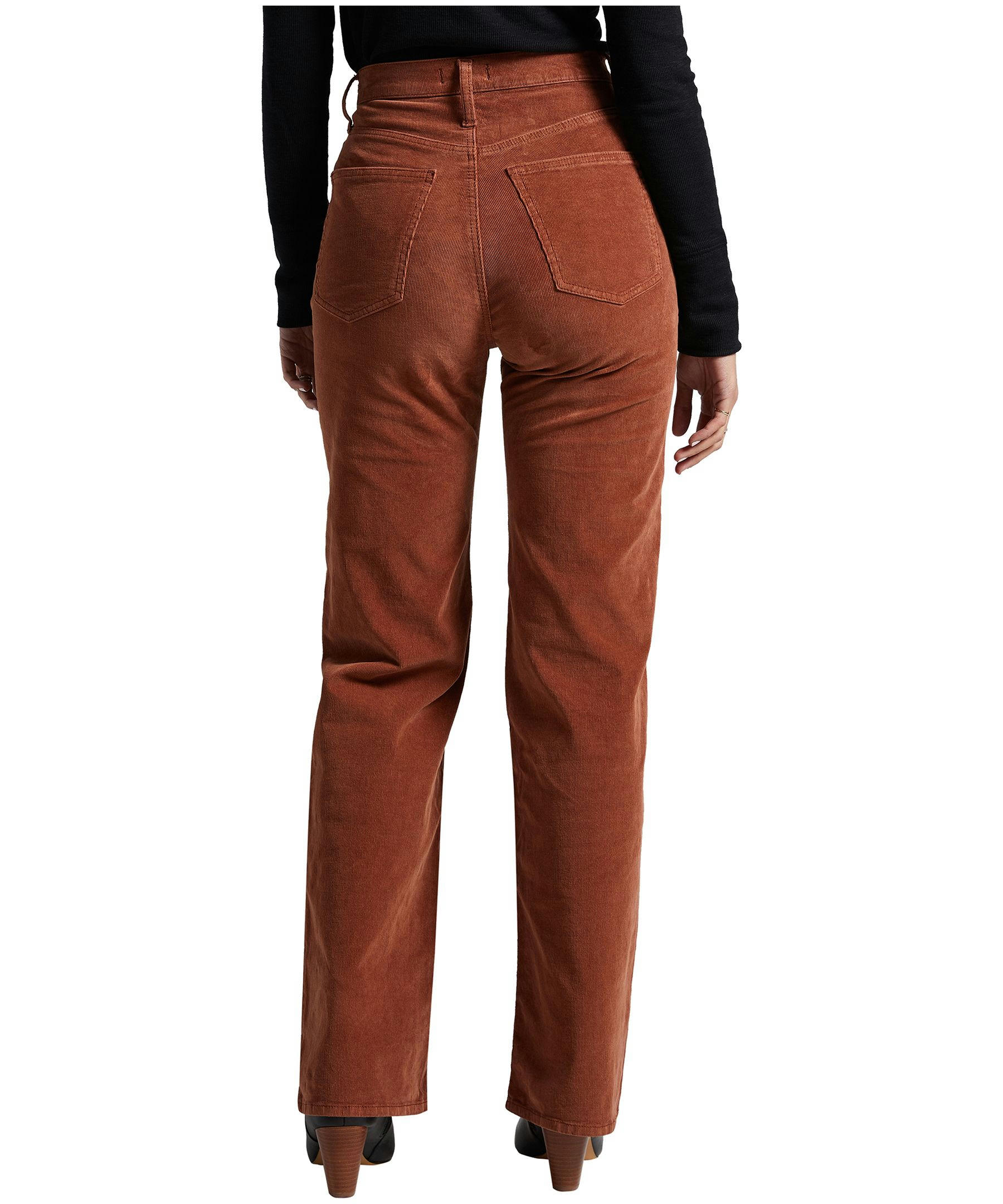 Silver Women's Highly Desirable Ultra High Rise Slim Fit Corduroy Pants
