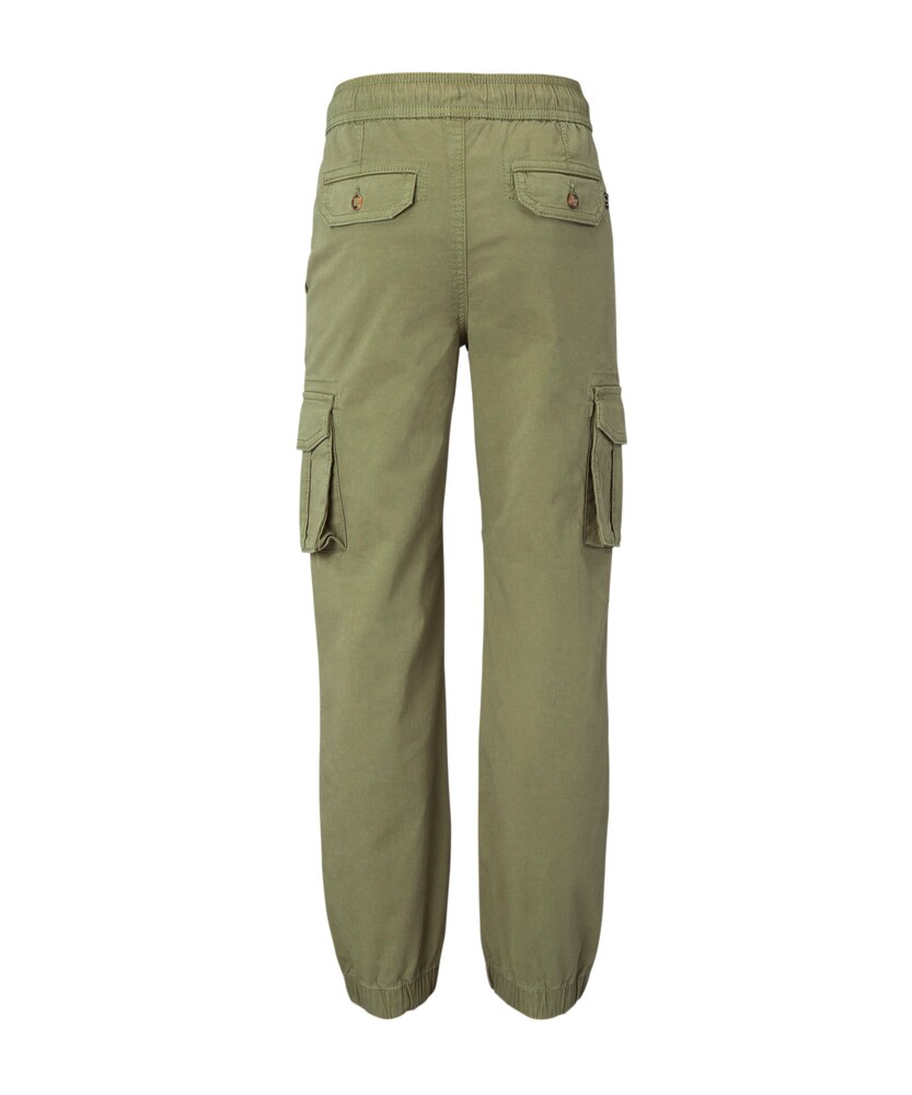 FarWest Boys' 7-16 Years Alberni Cargo Jogger Pants with Elastic Waistband