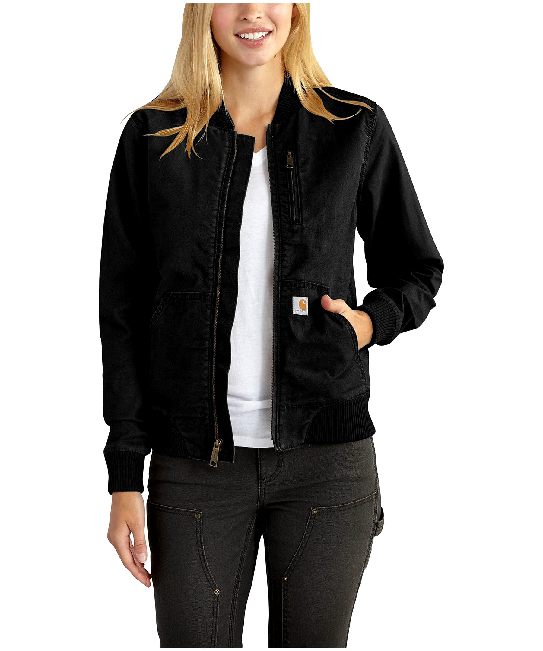 Carhartt Women's Canvas Bomber Jacket
