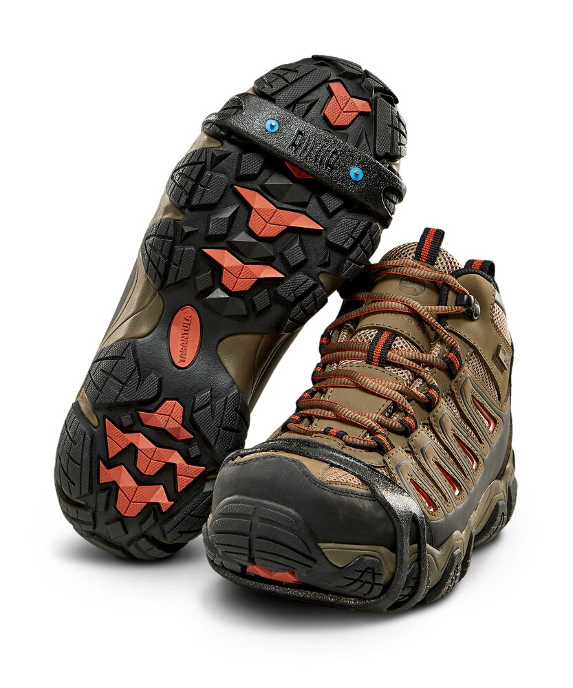 DuraCare Unisex Ice and Snow Winter Mini Cleats - Black