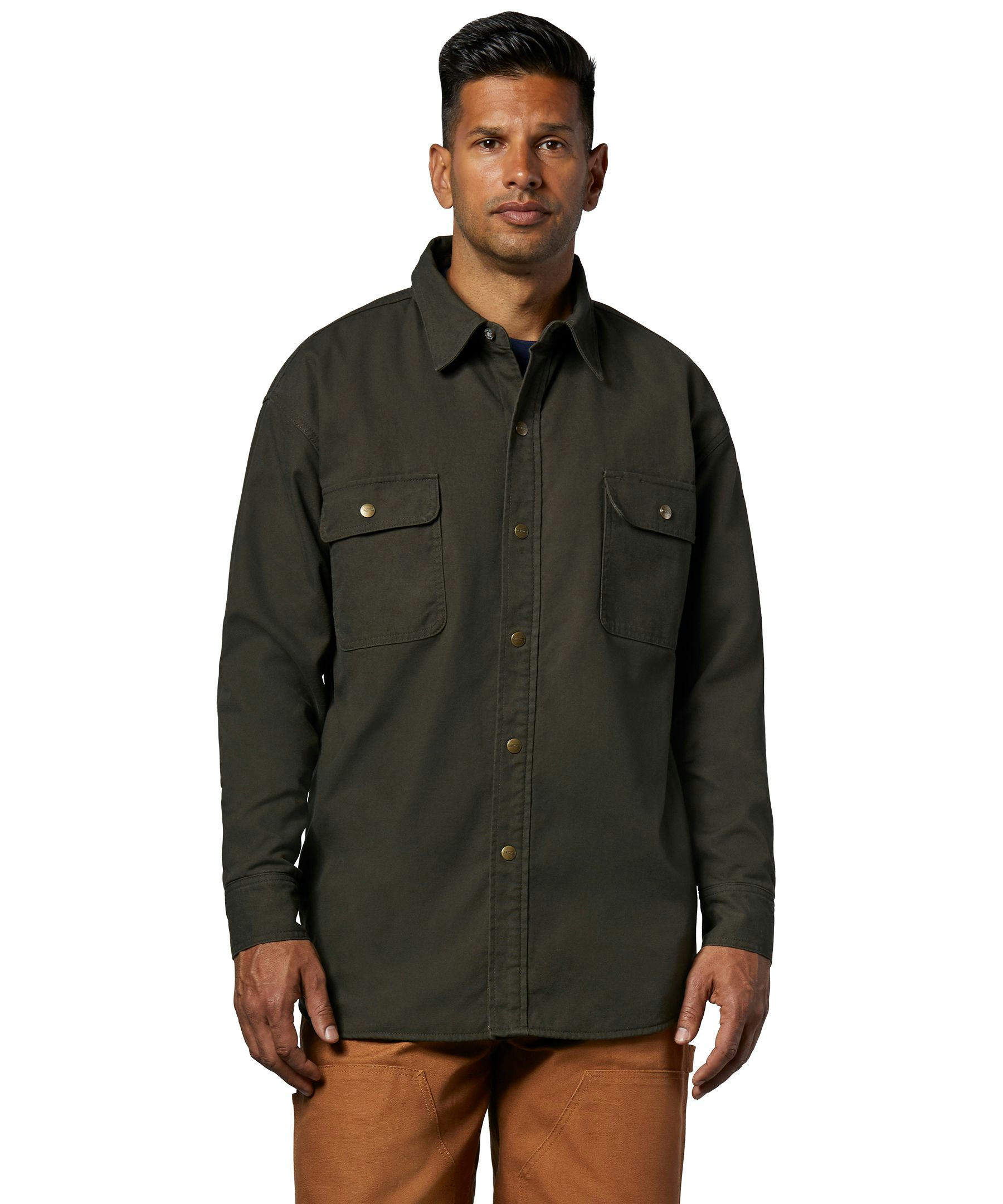 Dakota WorkPro Series Men's Fleece Lined Micro-Sanded Washed Duck Work Jacket