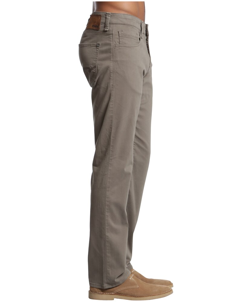 Mavi Men's Marcus Reg Rise Slim Straight Olive Beltown Jeans