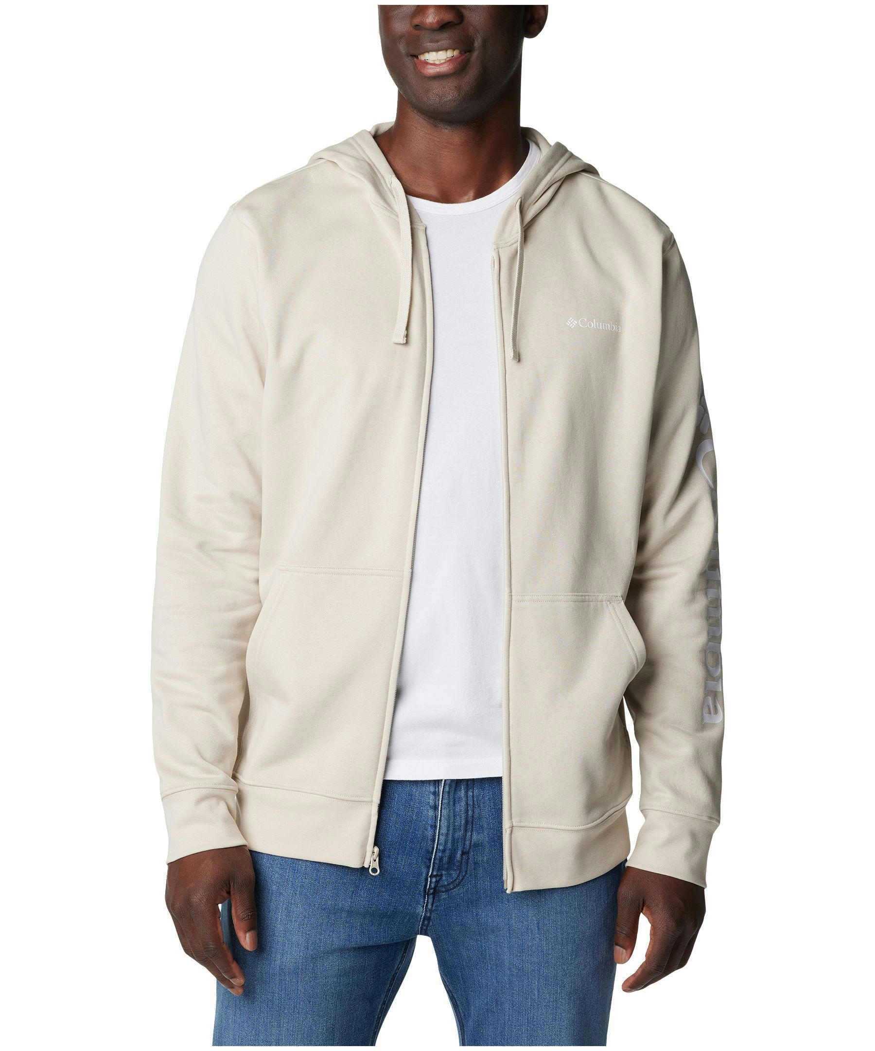 Columbia Men's Trek Full-Zip Split Kangaroo Pocket Hoodie