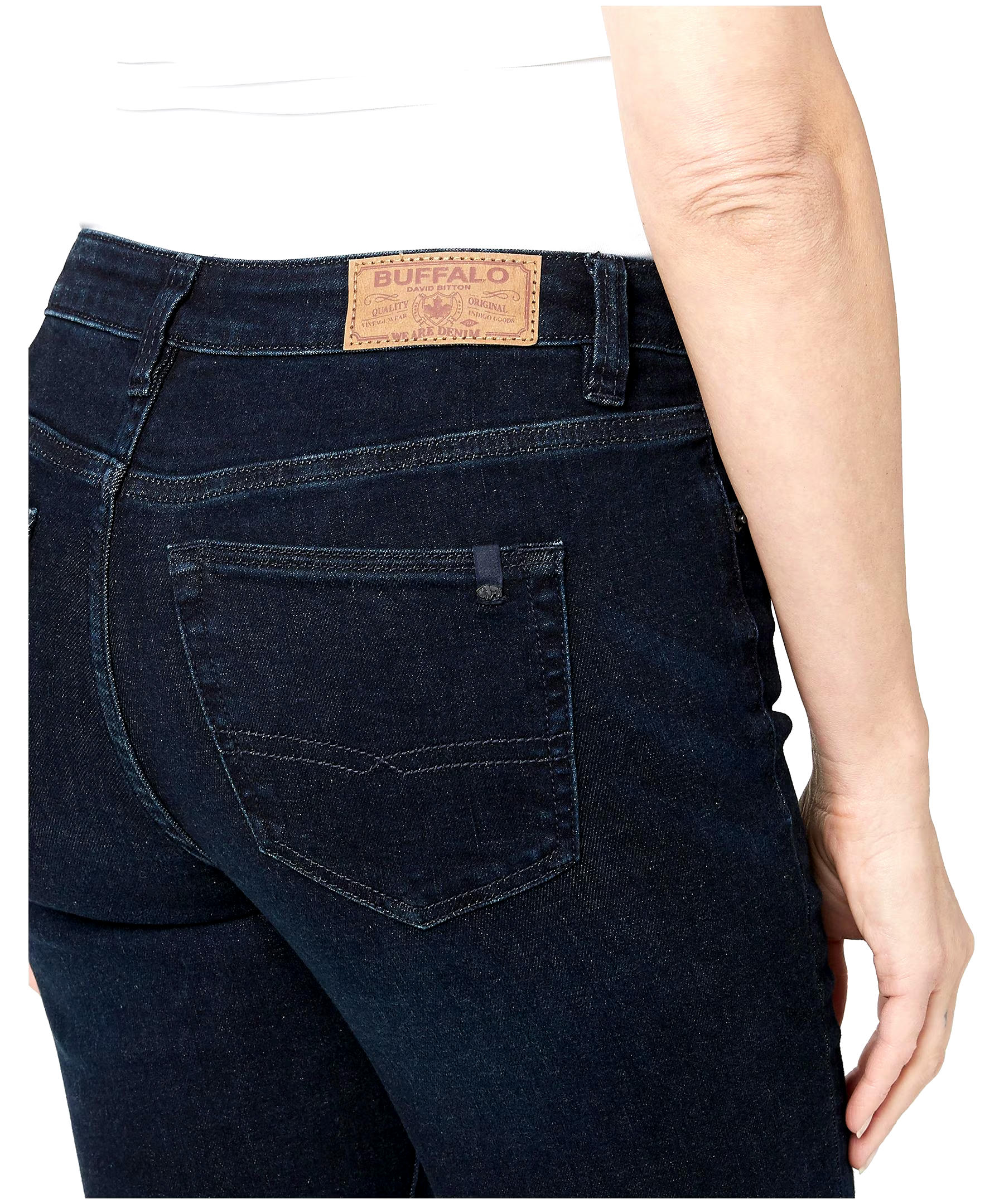 Buffalo Women's Queen Mid Rise Bootcut Jeans