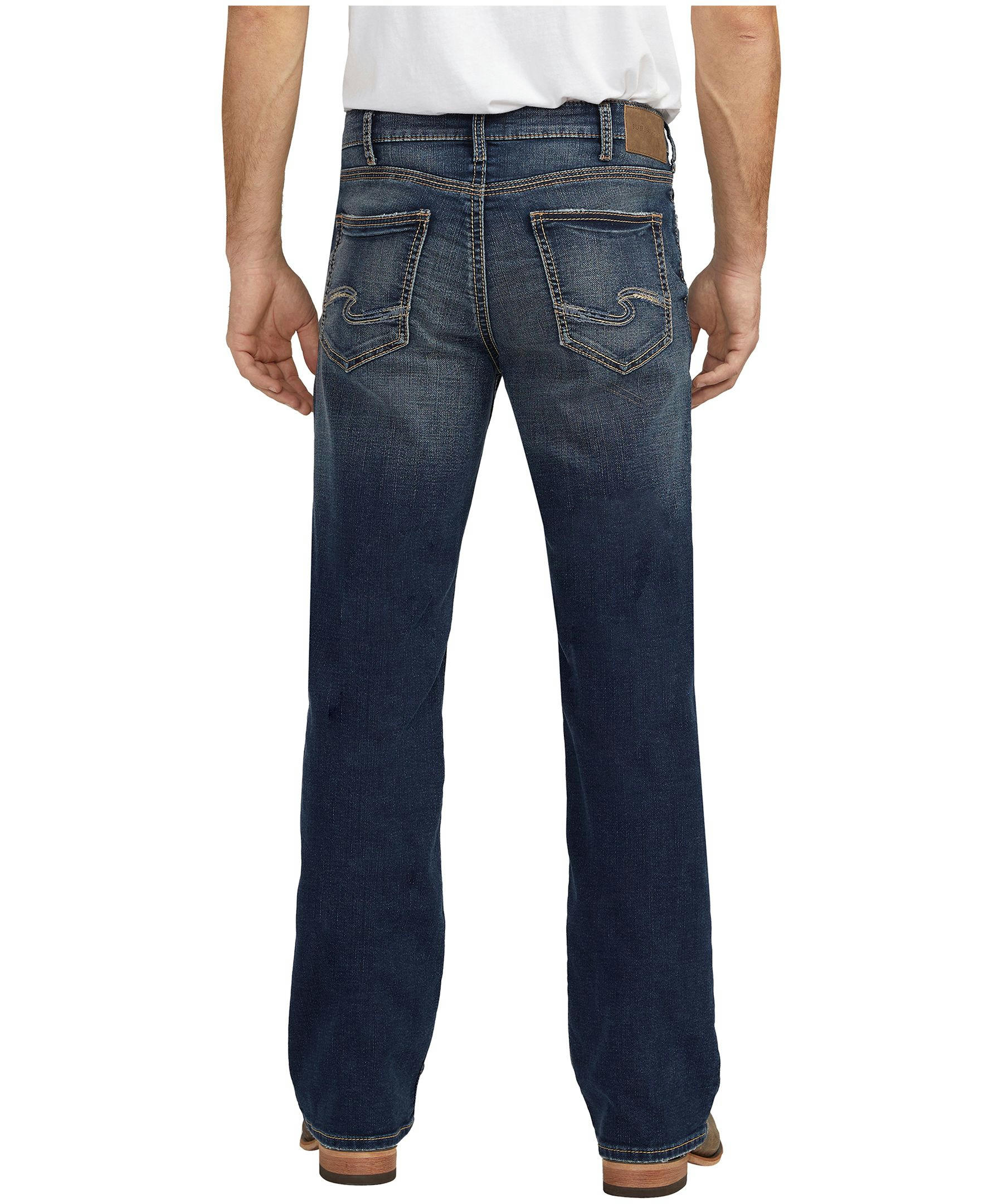 Silver Men's Zac Relaxed Fit Straight Leg Jeans