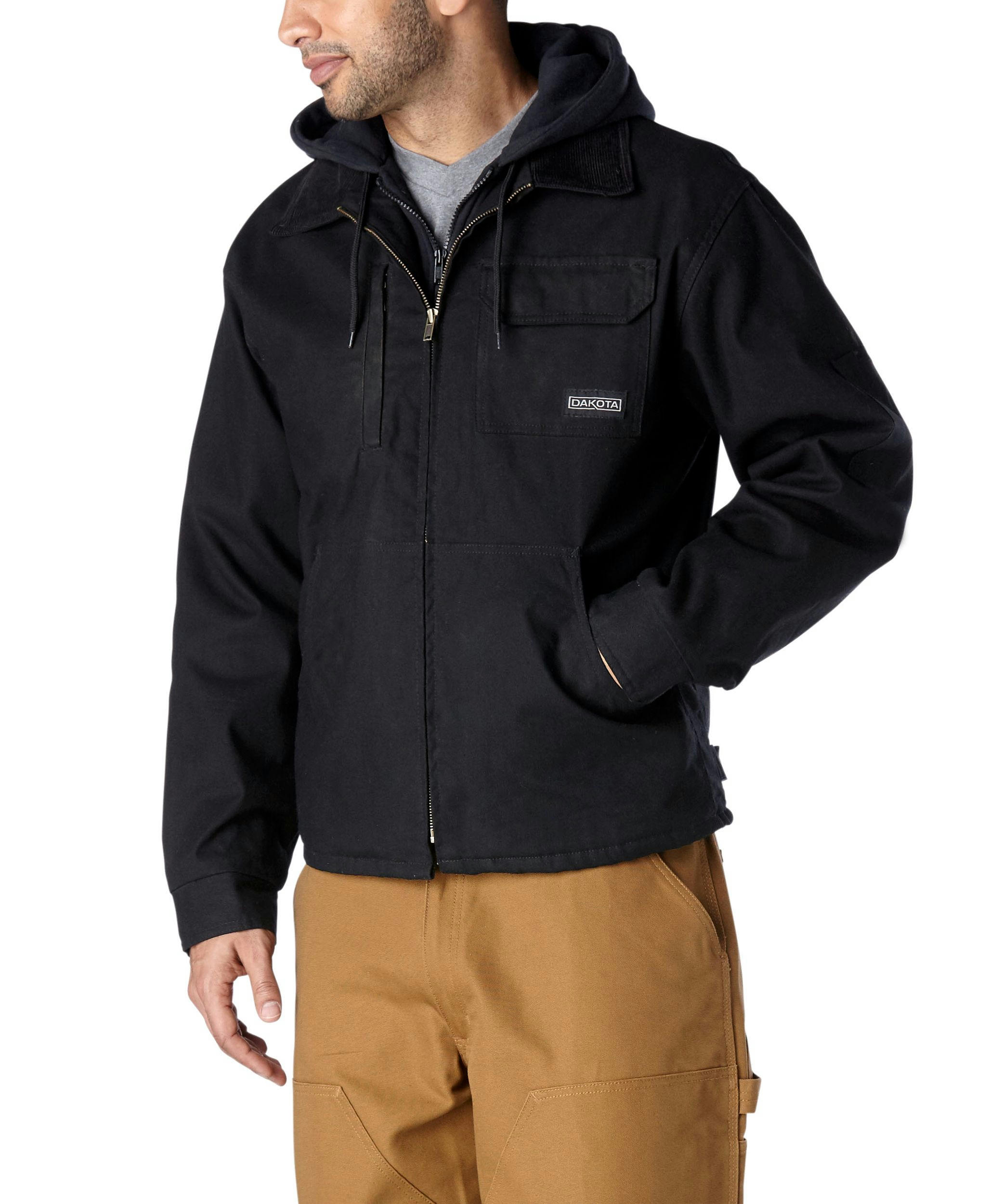 Dakota Men's Stretch Duck T-Max Lined Bomber Jacket