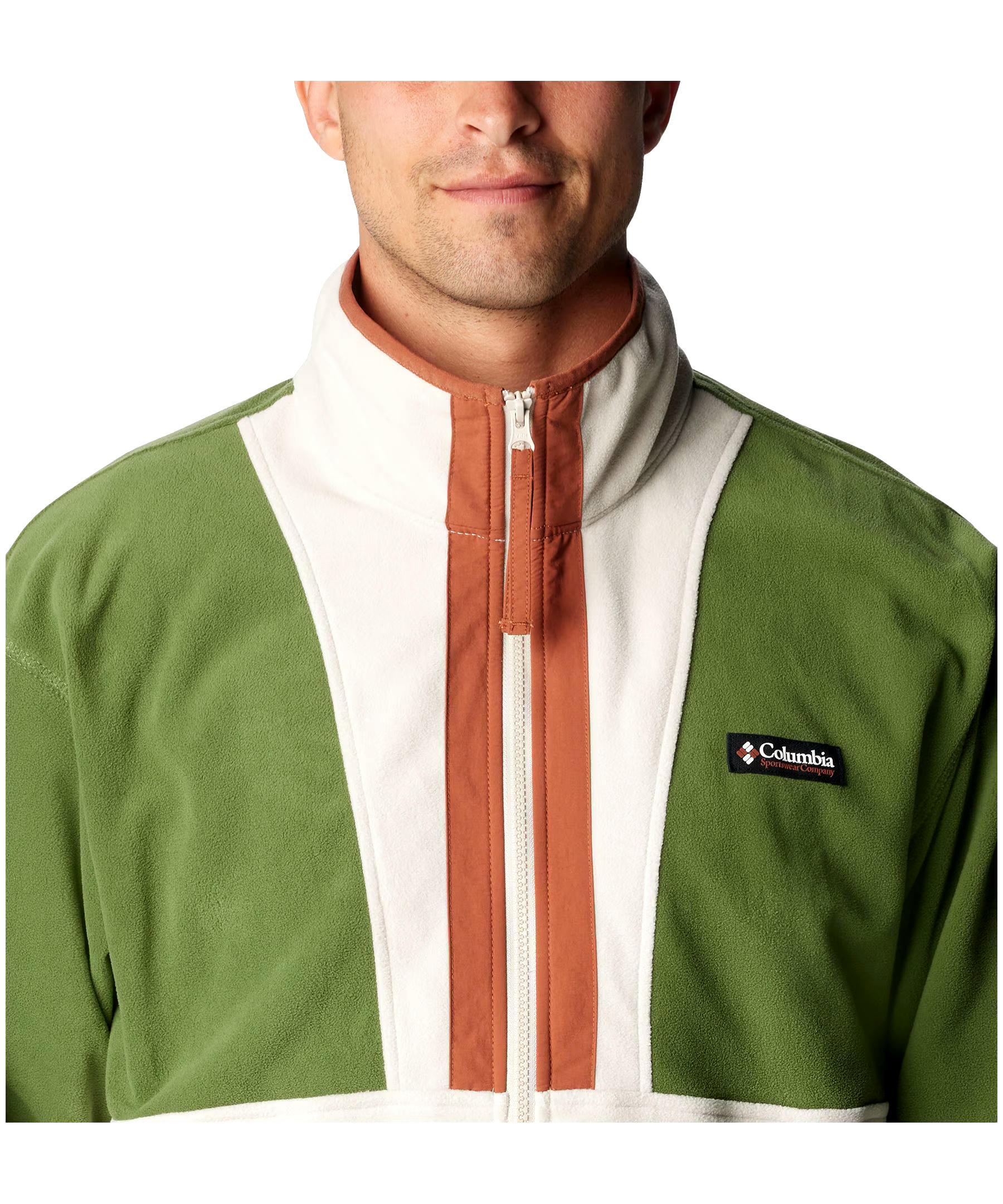 Columbia Men's Back Bowl Lightweight Full Zip Fleece Sweatshirt