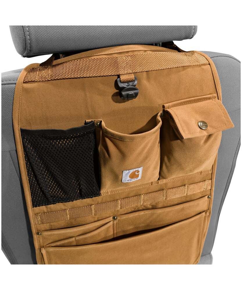 Carhartt Universal Water Repellent Seat Back Organizer - Carhartt Brown