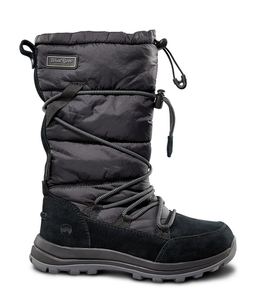 WindRiver Women's Ice Queen IceFX Tall Winter Boots - Black