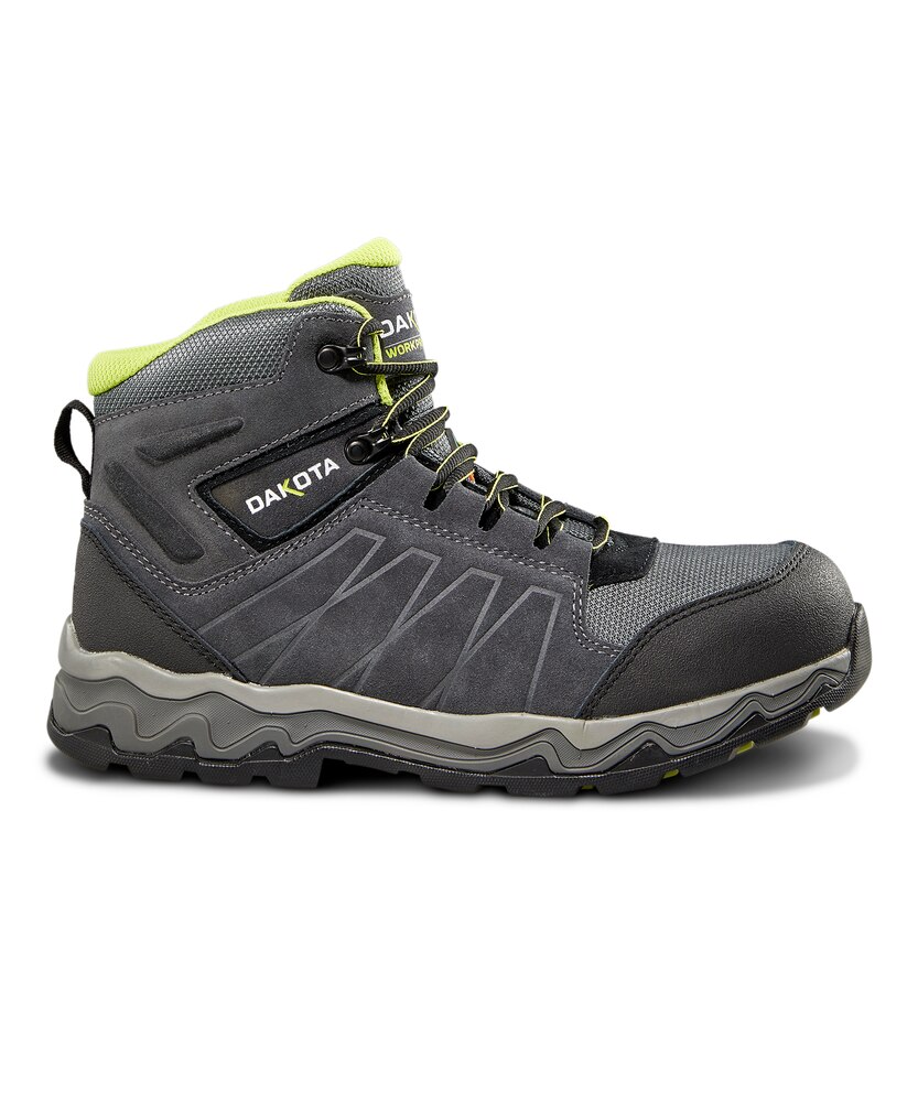 Dakota WorkPro Series Men's Aluminum Toe Composite Plate Quad Comfort Mid Cut Safety Hiker