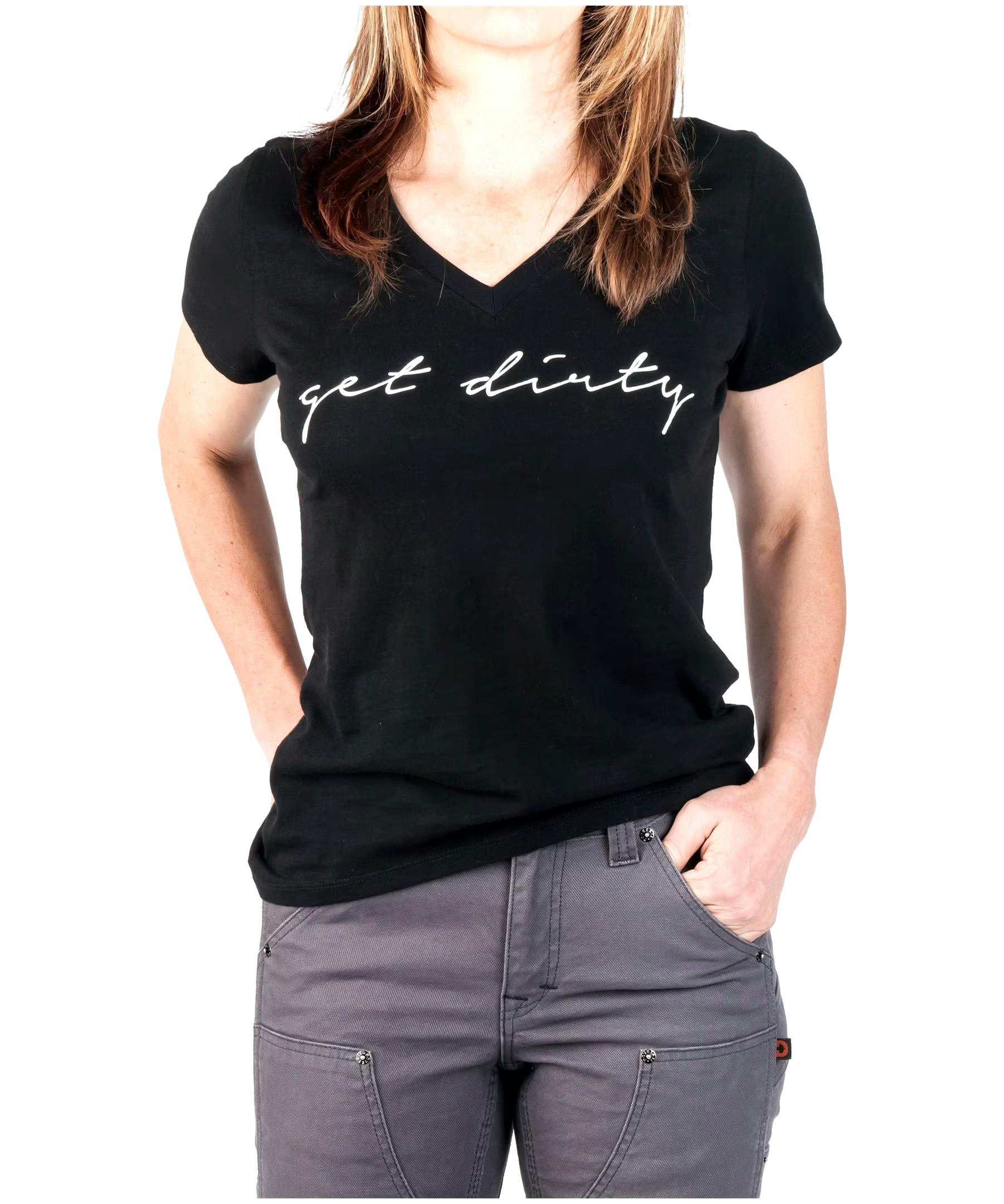 Dovetail Workwear Women's Get Dirty Graphic T Shirt