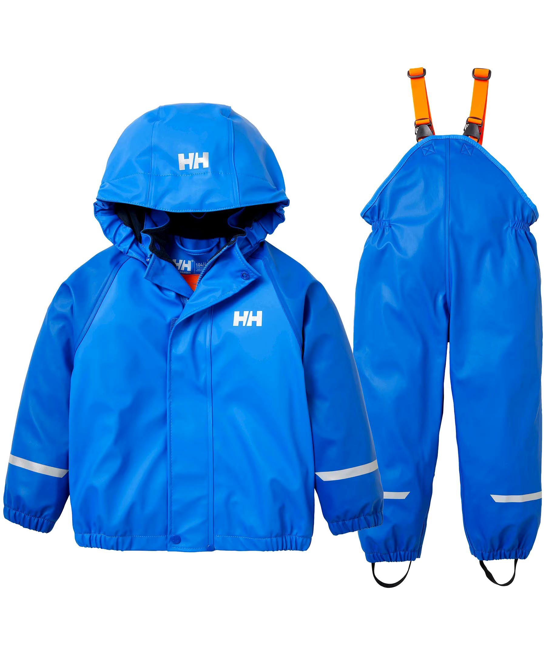 Helly Hansen Kids' Bergen Fleece-Lined Rain Set