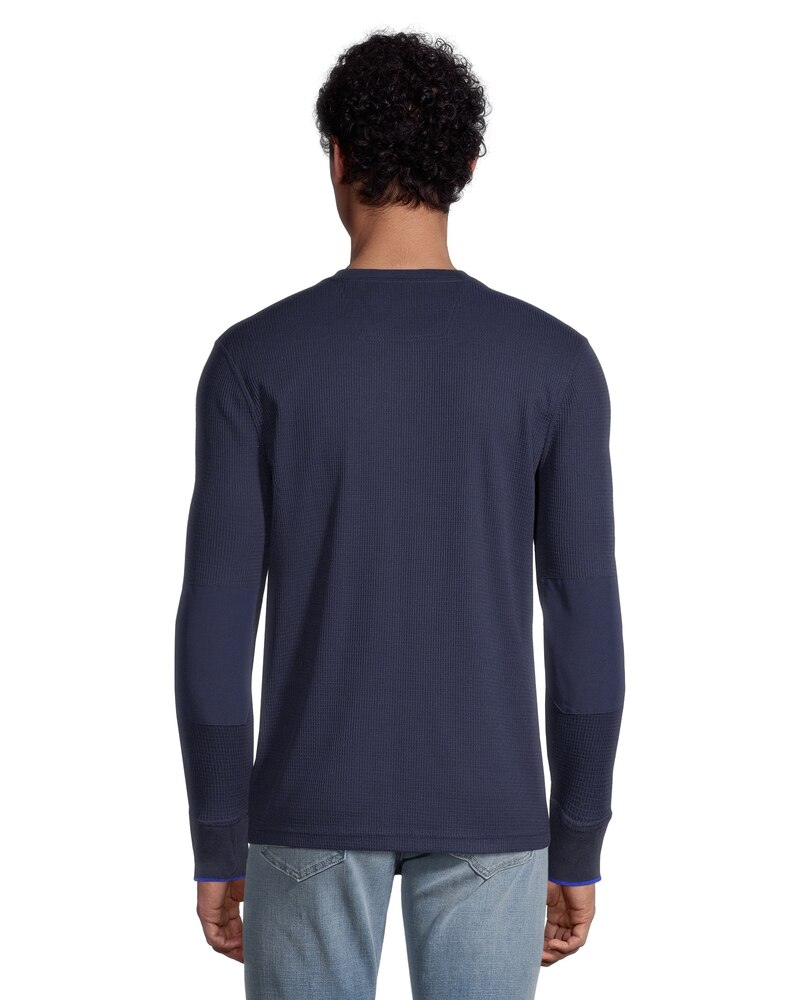 Helly Hansen Men's Long Sleeve Waffle Knit Henley Shirt