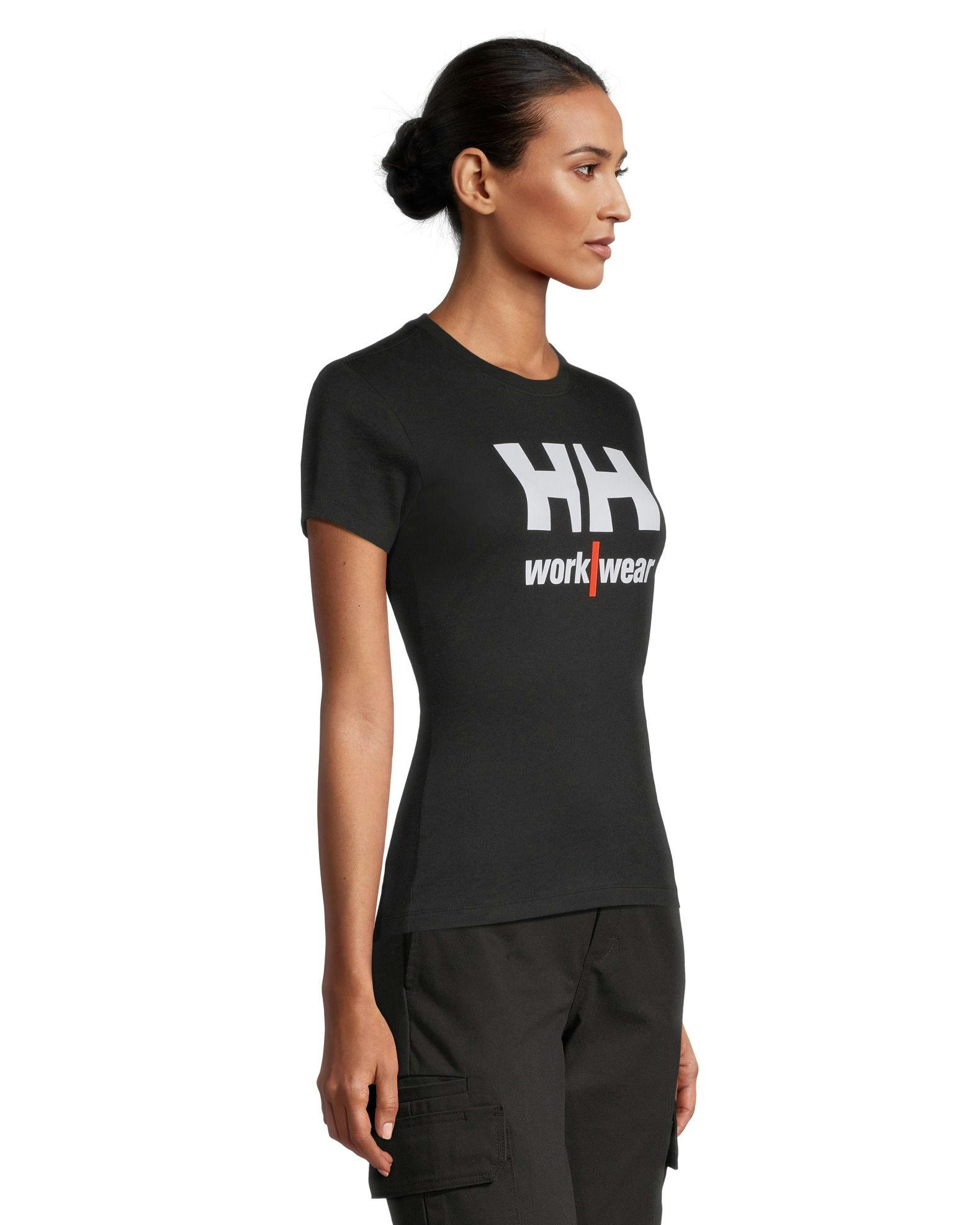 Helly Hansen Workwear Women's Chest Logo Cotton Short Sleeve T Shirt