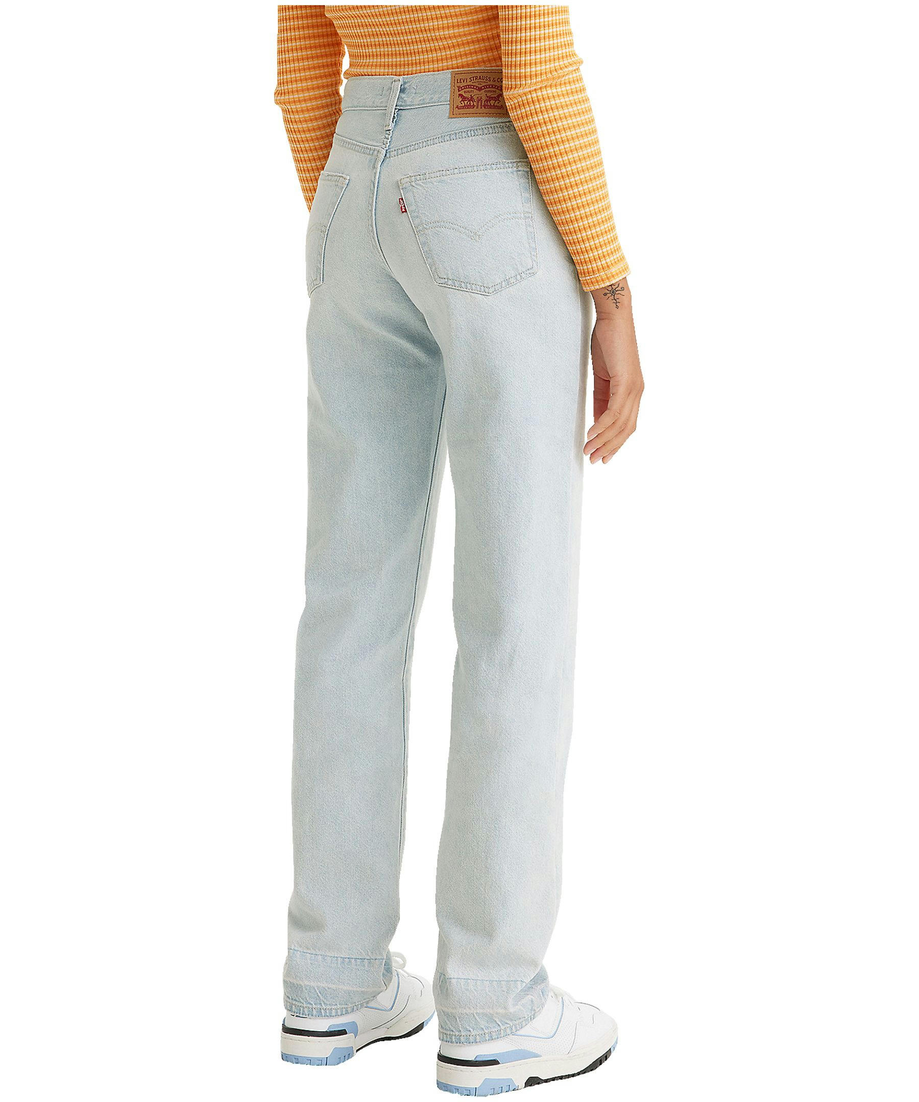 Levi's Women's '94 Baggy Mid Rise Straight Leg Jeans - Light Indigo