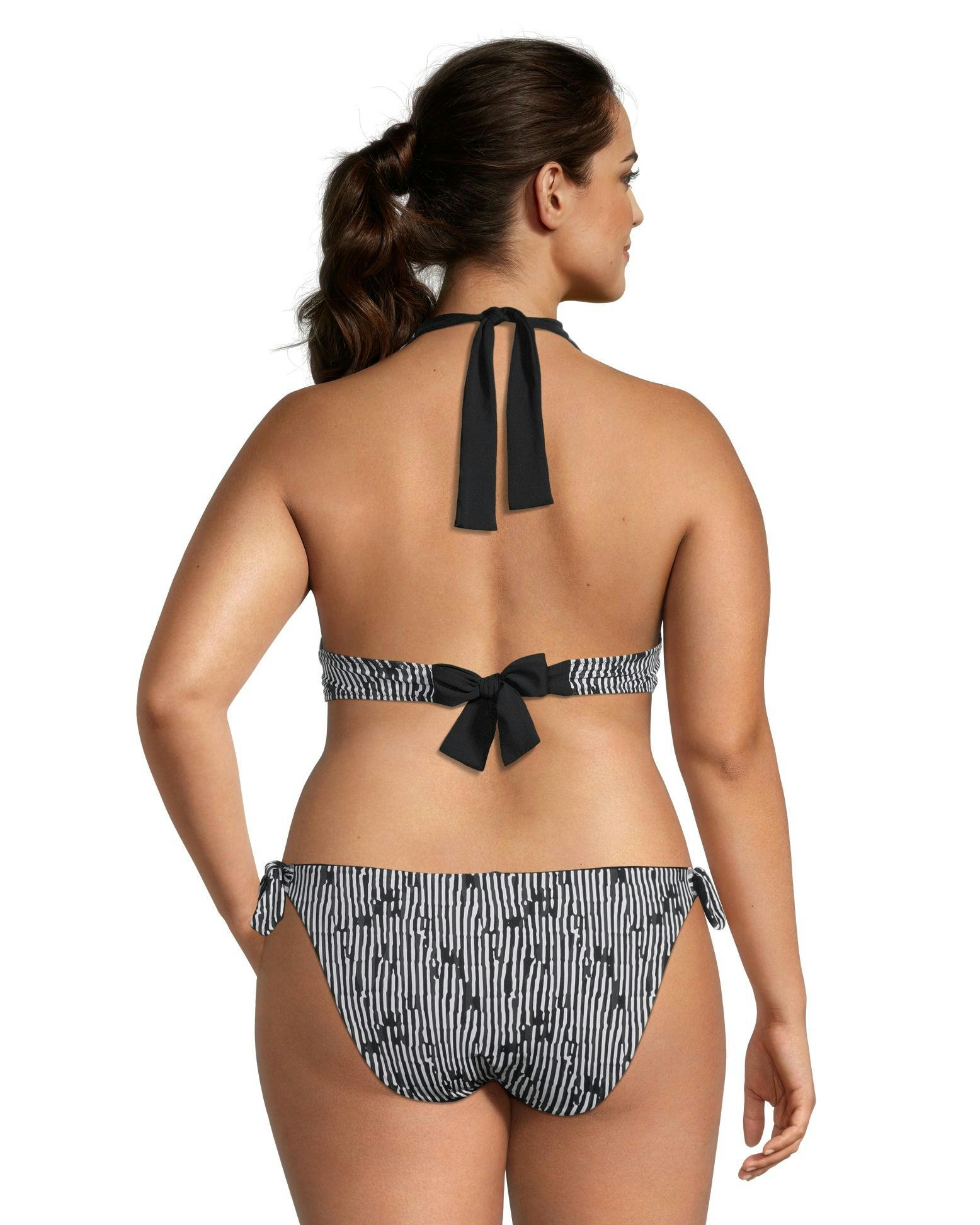 Women's Reversible Halter Bikini Swim Top