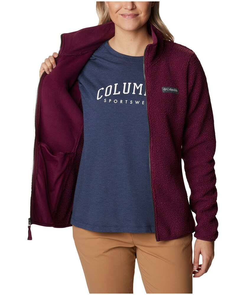 Columbia Women's Panorama Full Zip Sherpa Fleece Jacket