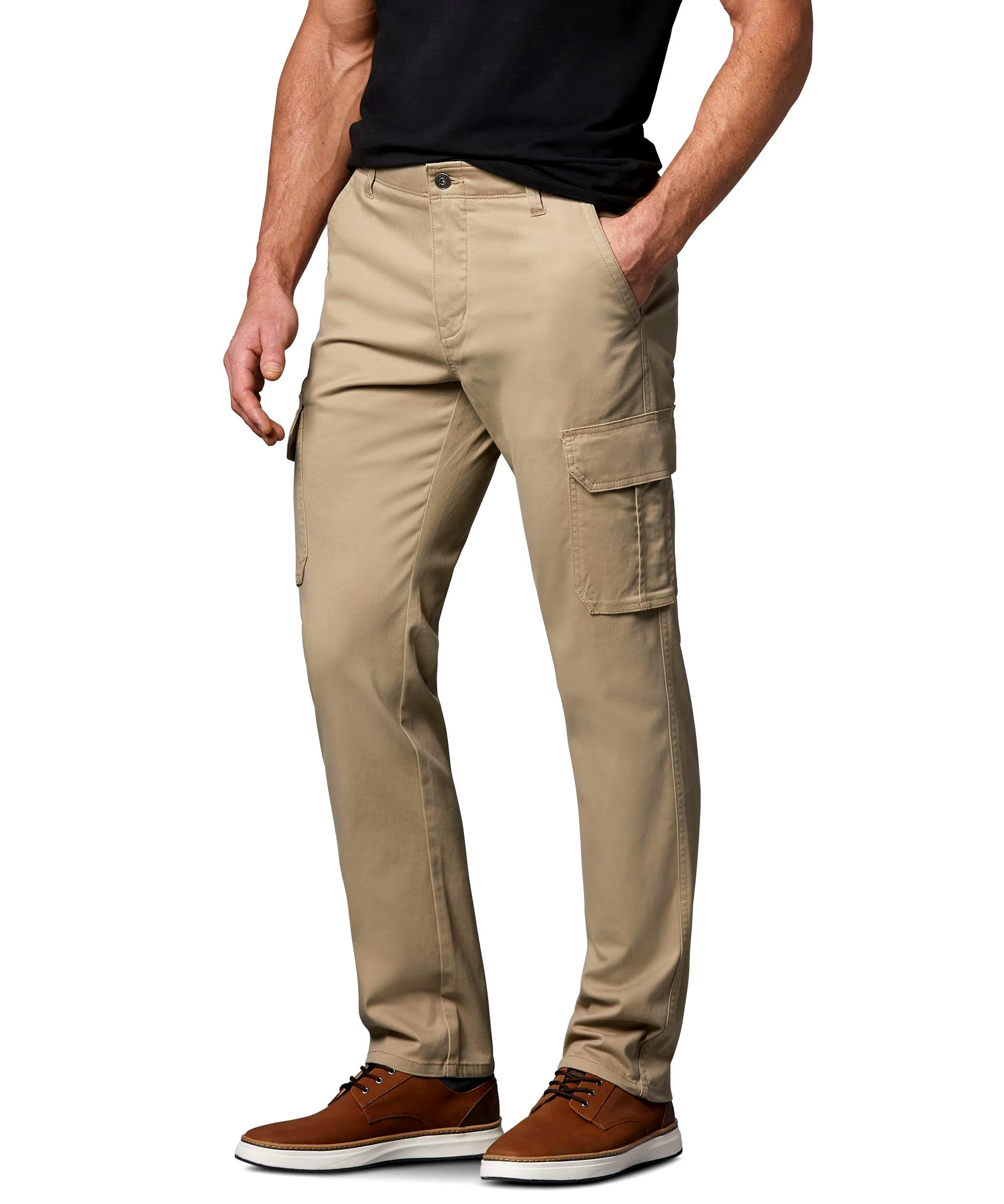Denver Hayes Men's Stretch Athletic Cargo Pants