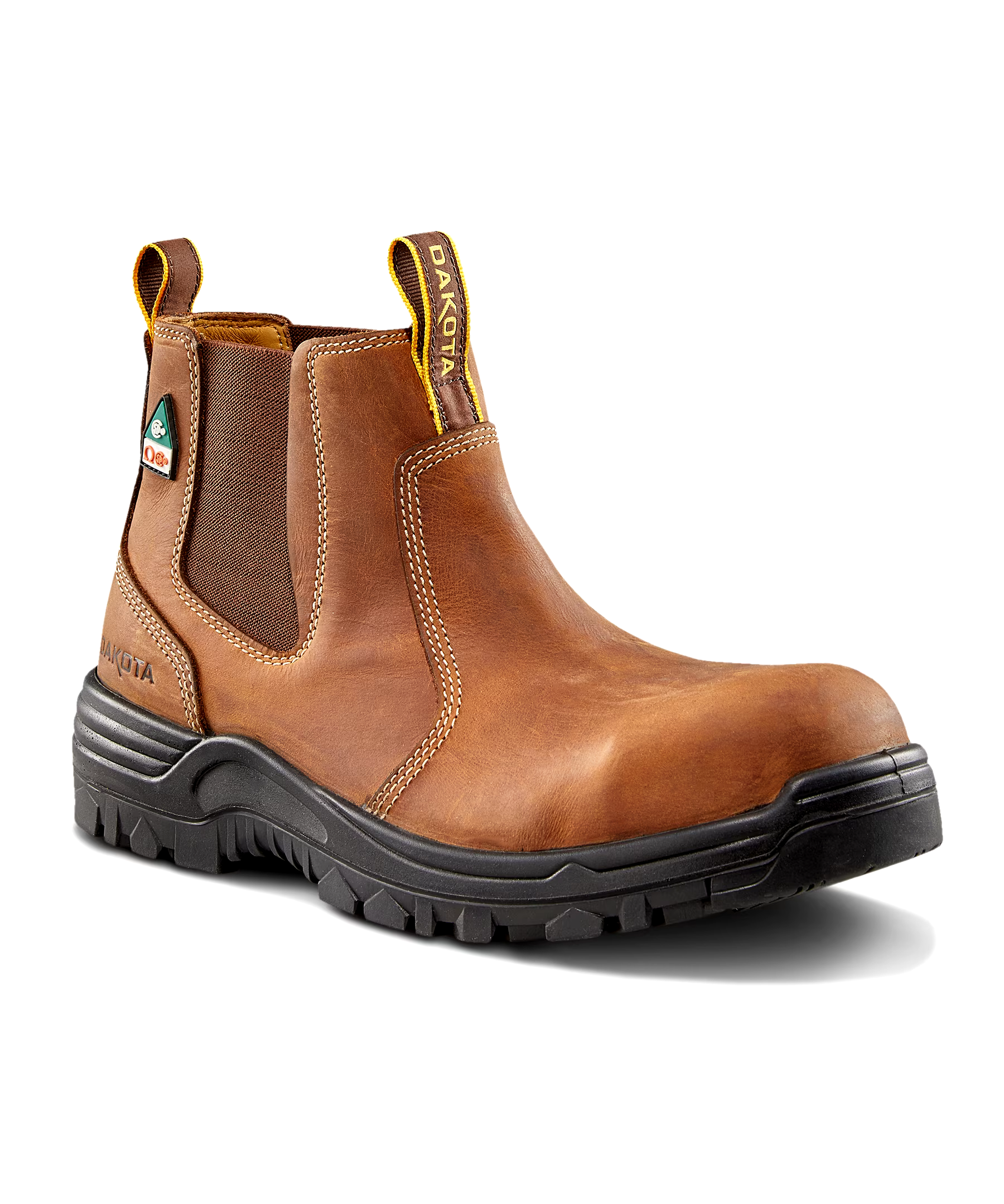 Dakota WorkPro Series Men's Aluminum Toe Composite Plate 6 Inch Pull On Safety Work Boots