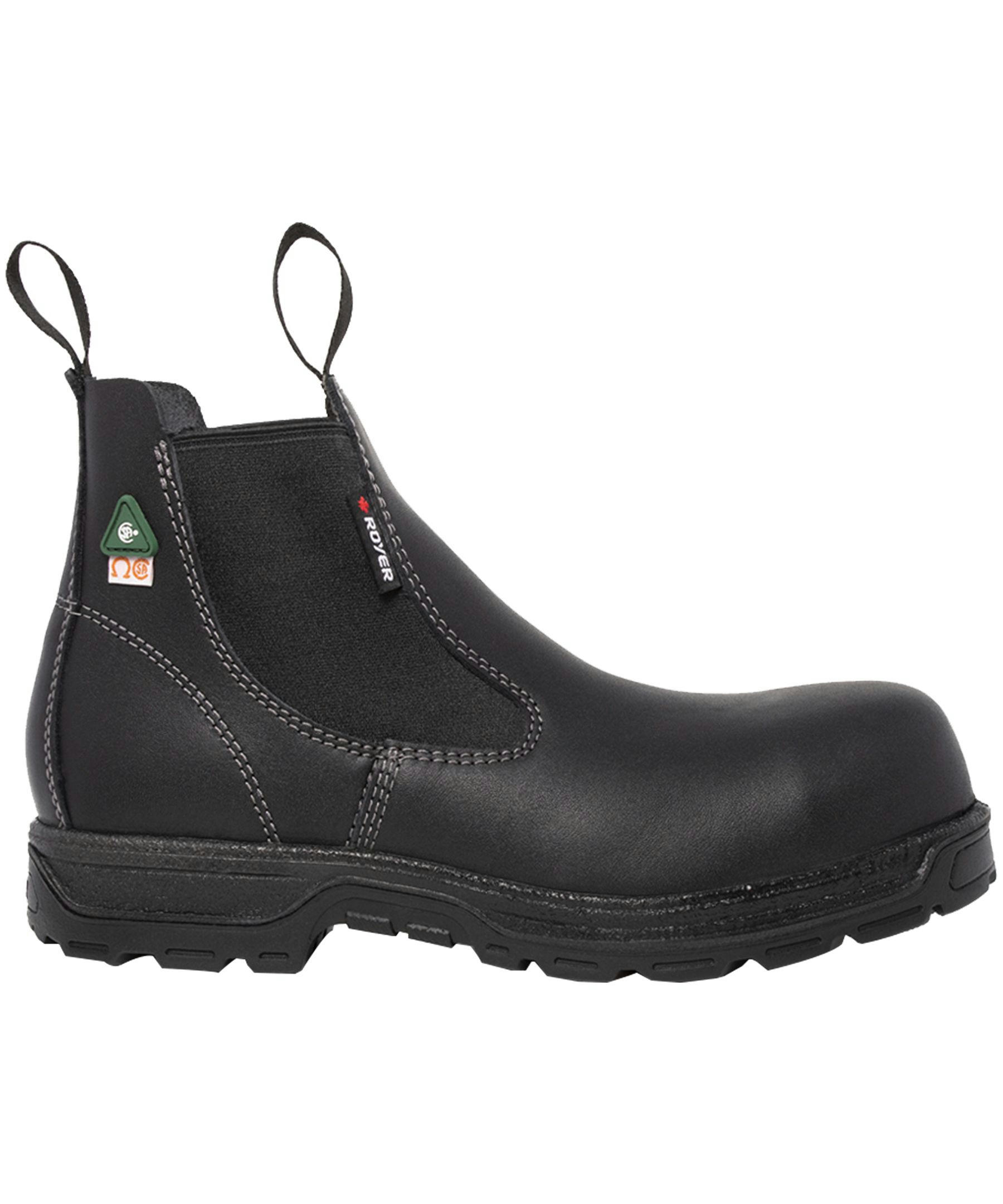 LP Royer Men's 6 Inch Romeo Agility Composite Toe Composite Plate CSA Pull On Work Boots