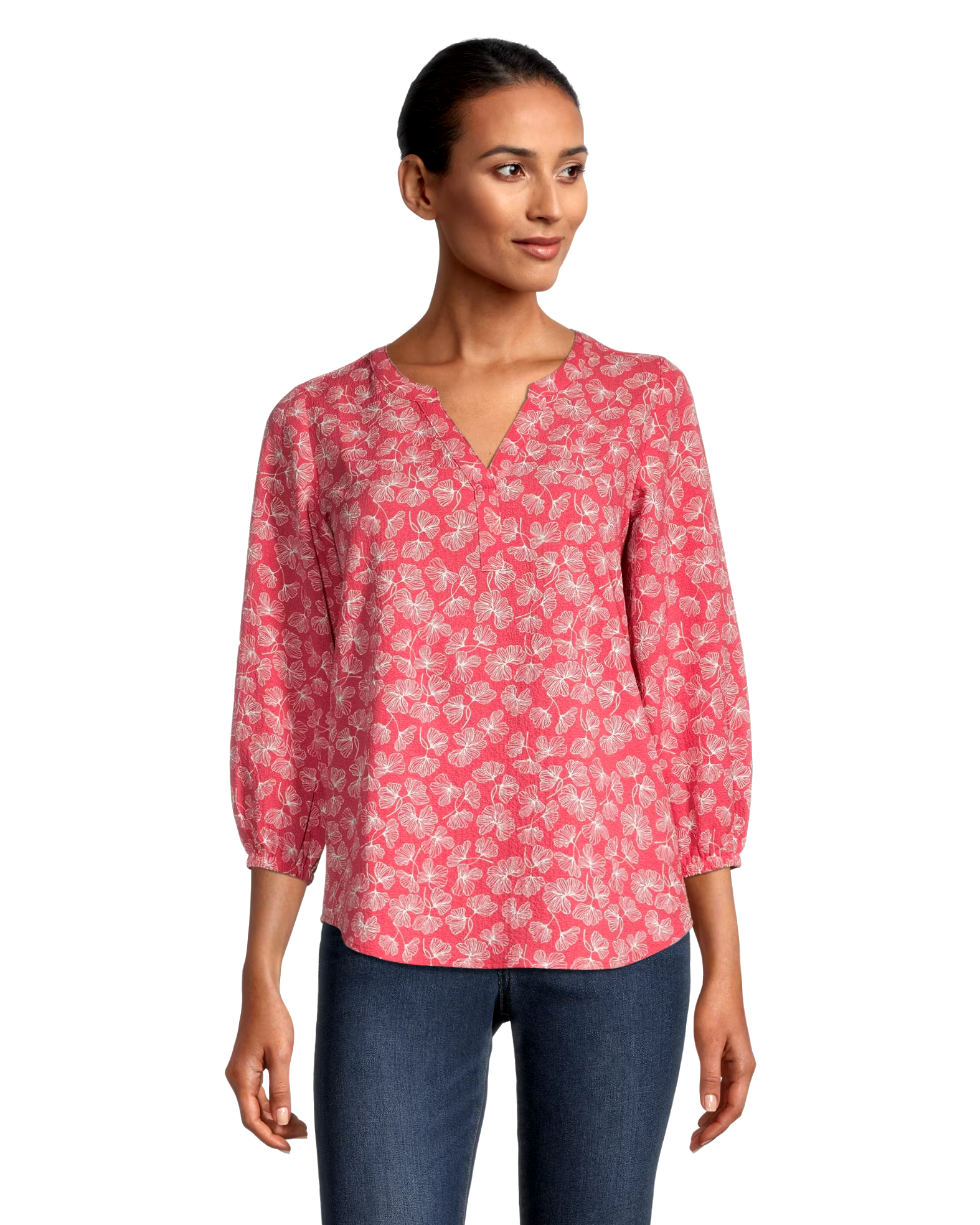 Women's Three Quarter Sleeve Blouse