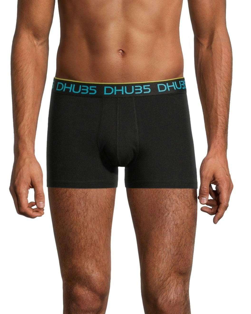 Denver Hayes Men's 3 Pack Fashion Cotton Stretch Elastic BOXER Brief Underwear