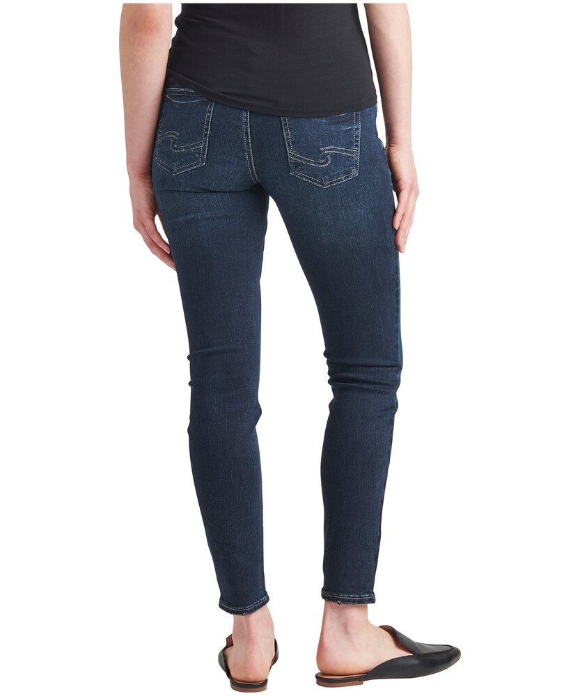Silver Women's Maternity Suki Mid Rise Skinny Jeans