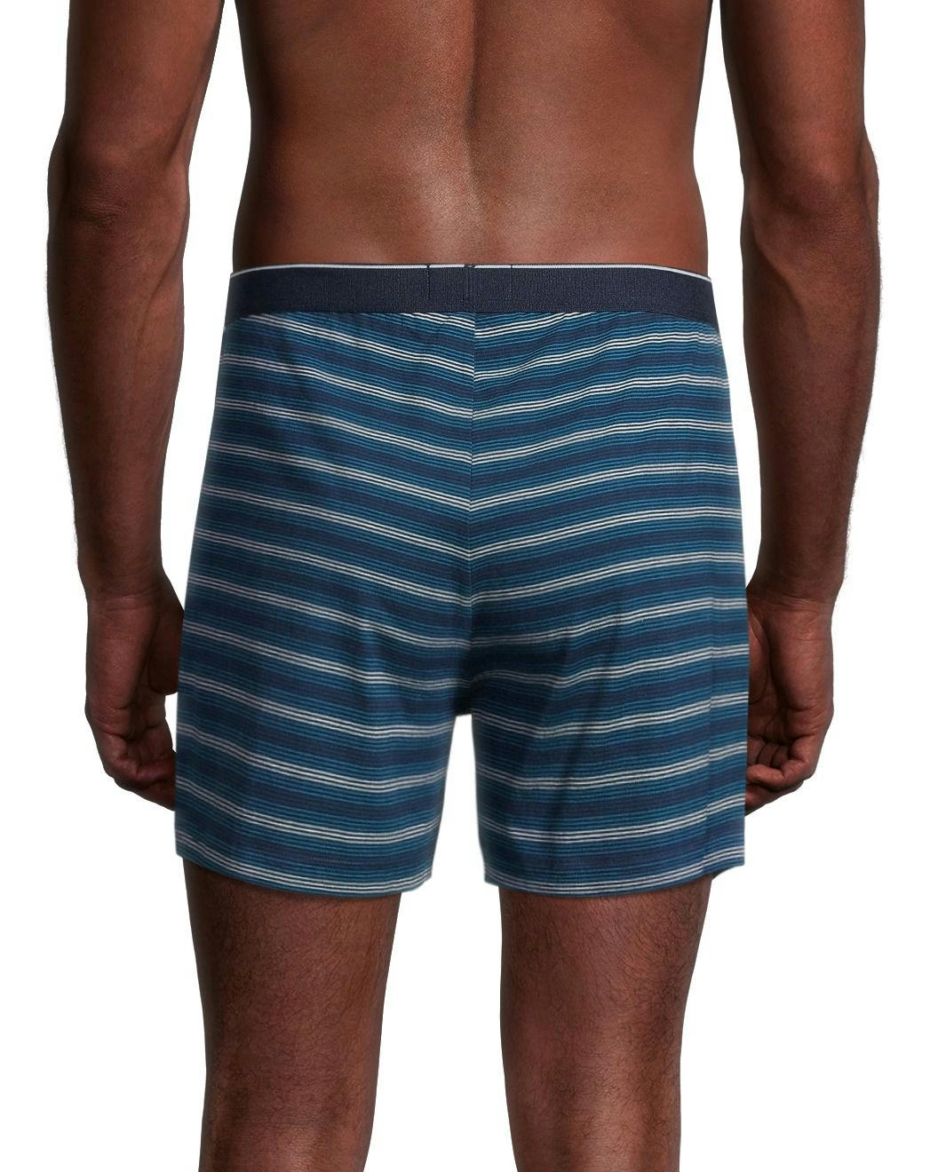 Denver Hayes Men's 2 Pack Yarn Dye Loose Fit Boxer Briefs