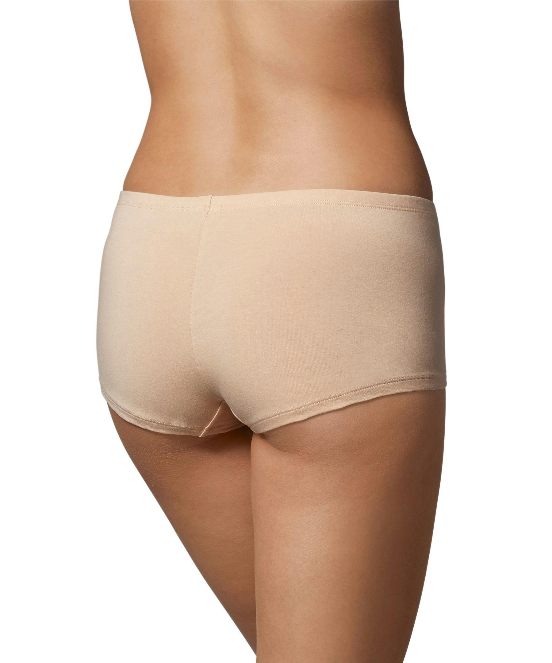 Denver Hayes Women's 3 Pack Cotton Stretch Boyshort Underwear