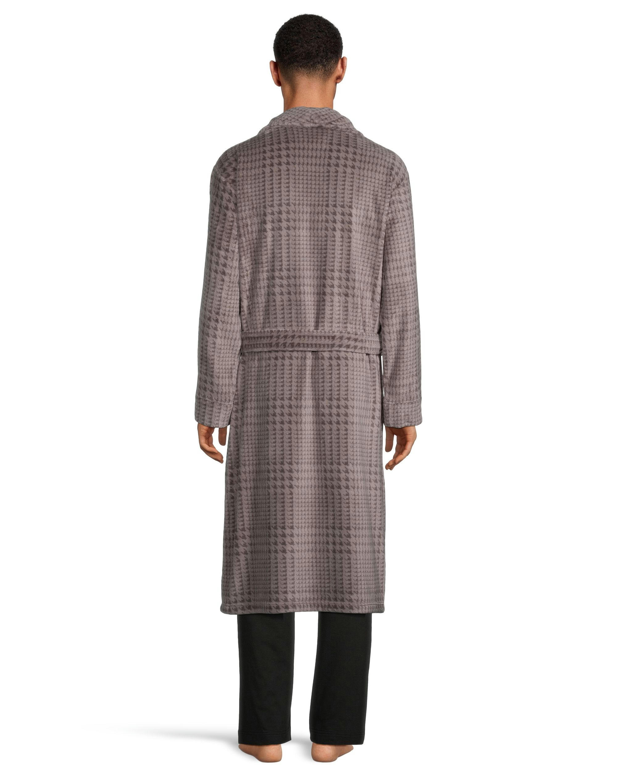 Denver Hayes Men's Cozy Fleece Robe