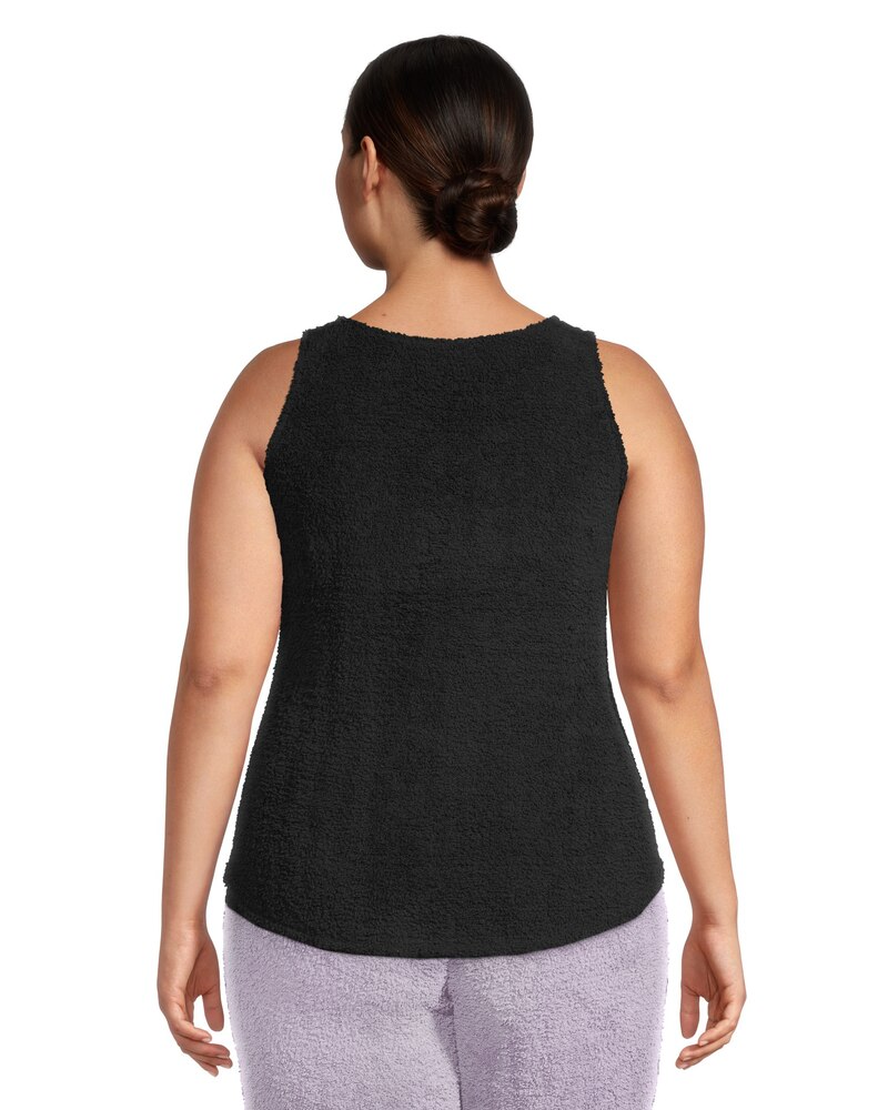 Denver Hayes Women's Cozy Plush Semi-Fitted Pajama Tank