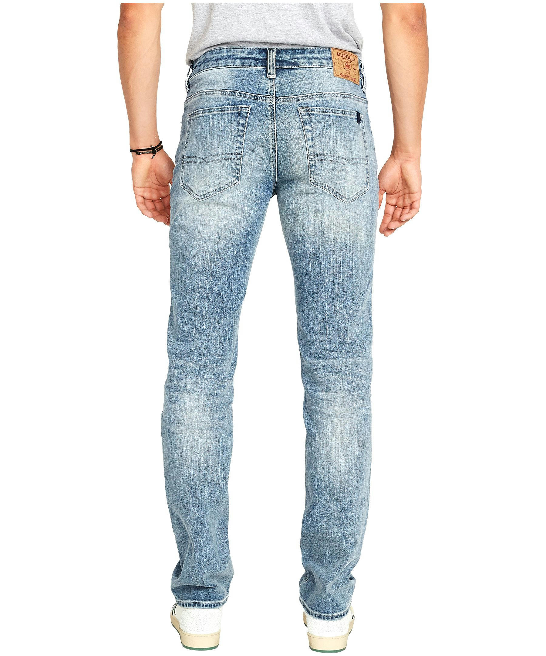 Buffalo Men's Six Straight Leg Stretch Jeans