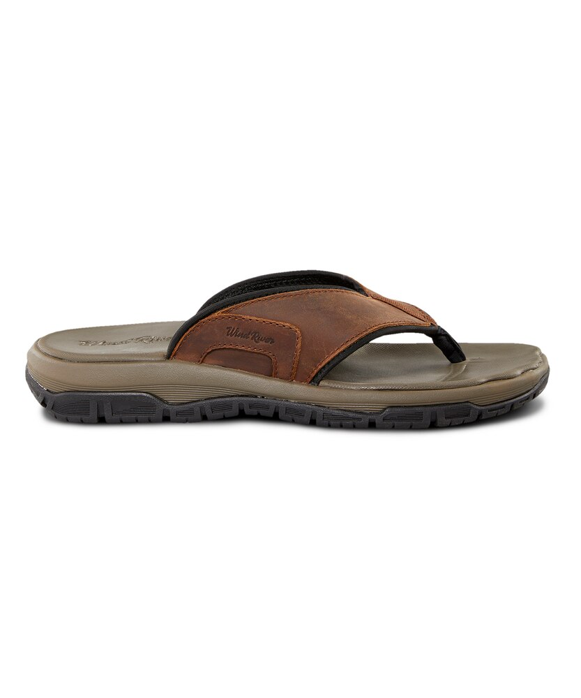 Men's California Nestfit Freshtech Flip Flops - Dark Brown