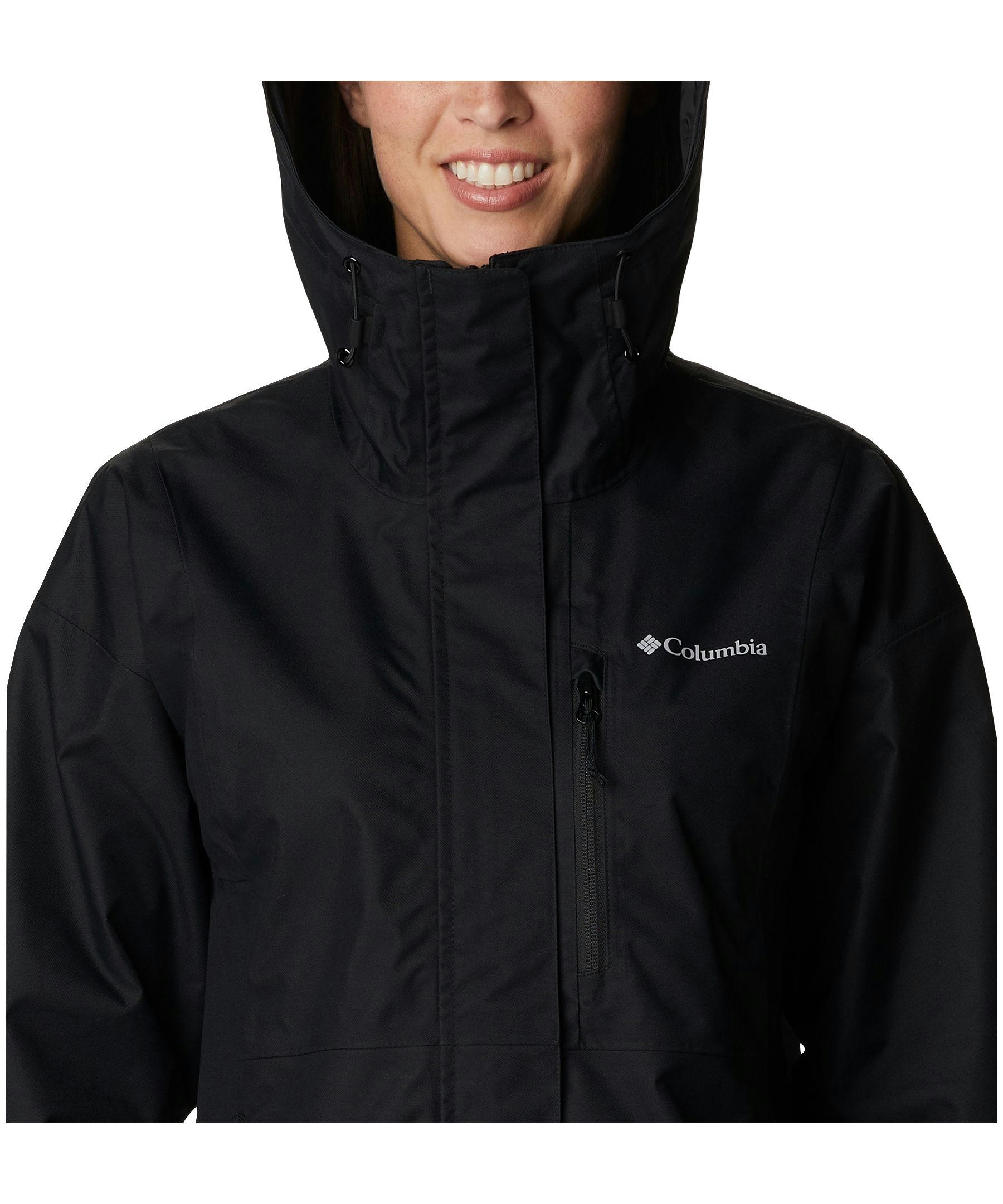 Columbia Women's Hikebound Omni-Tech Hooded Waterproof Rain Jacket