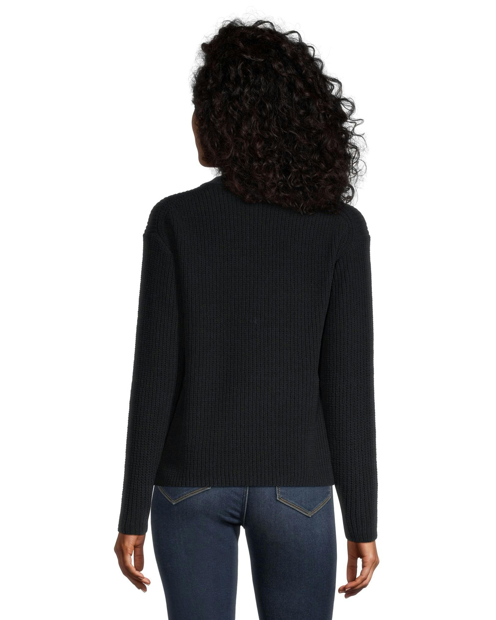 Denver Hayes Women's Semi Fitted Crewneck Pullover